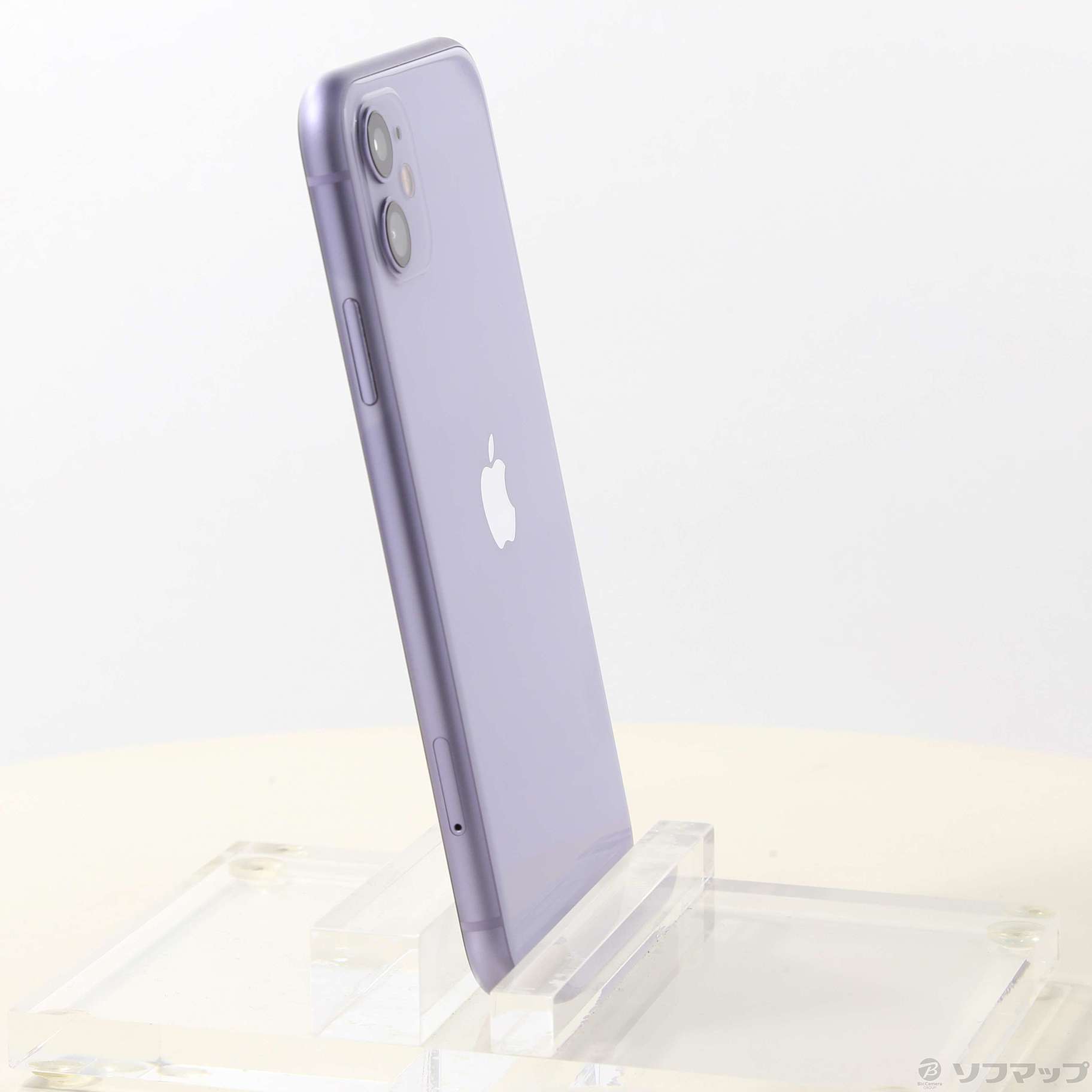 中古】iPhone11 64GB パープル MWLX2J／A SIMフリー