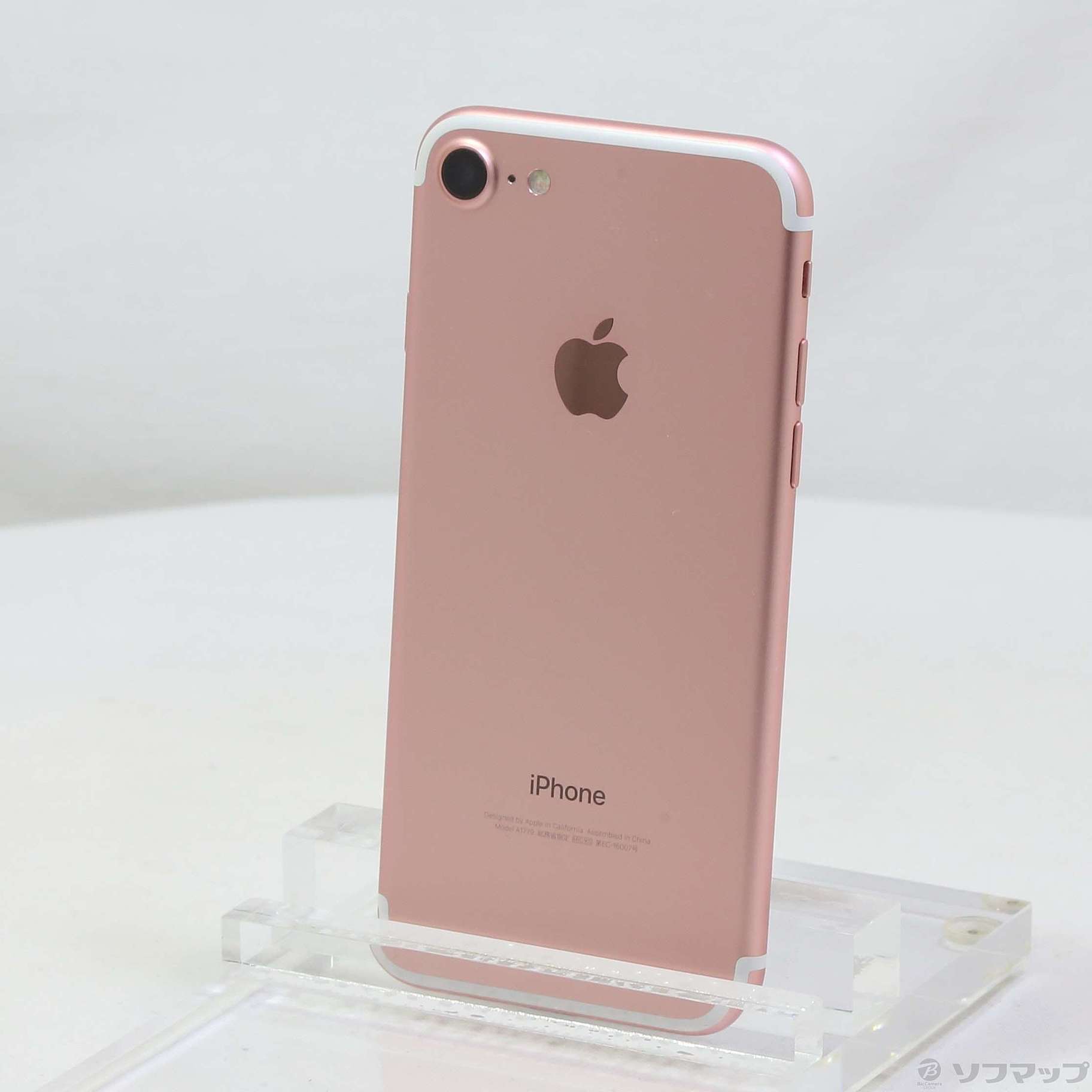 中古】iPhone7 32GB ローズゴールド NNCJ2J／A SIMフリー 