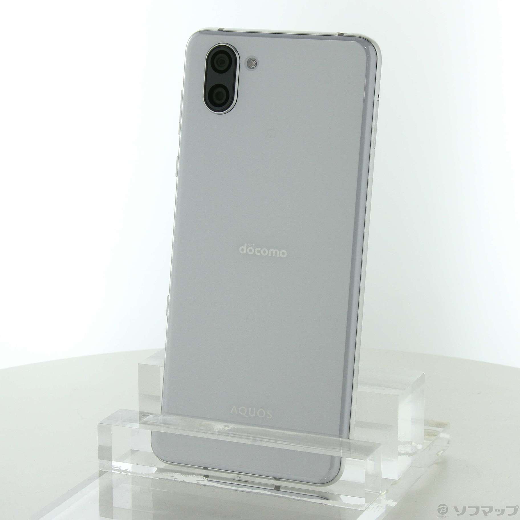 中古】AQUOS R3 128GB プラチナホワイト SH-04L docomoロック解除SIM