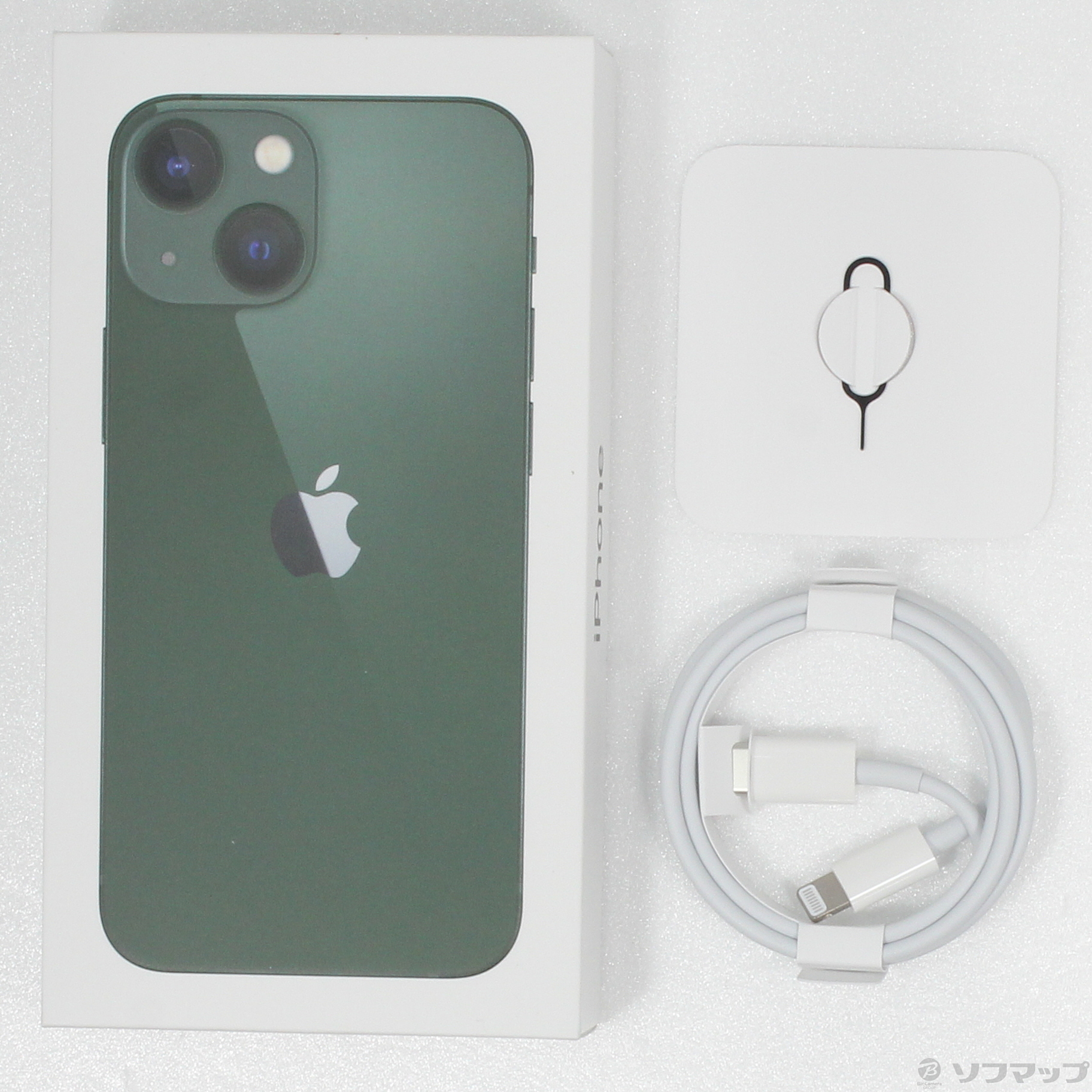 中古】iPhone13 mini 128GB グリーン MNFC3J／A SIMフリー