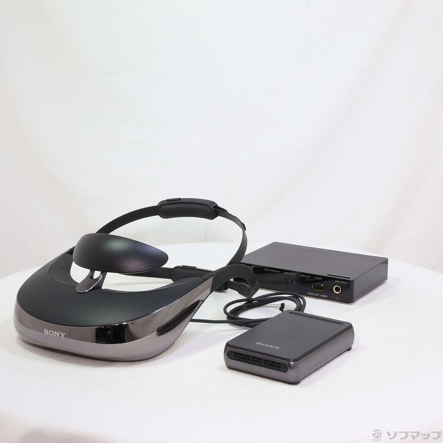 SONY HMZ-T3W ヘッドマウントディスプレイ 3D対応 美品ヘッドマウント 