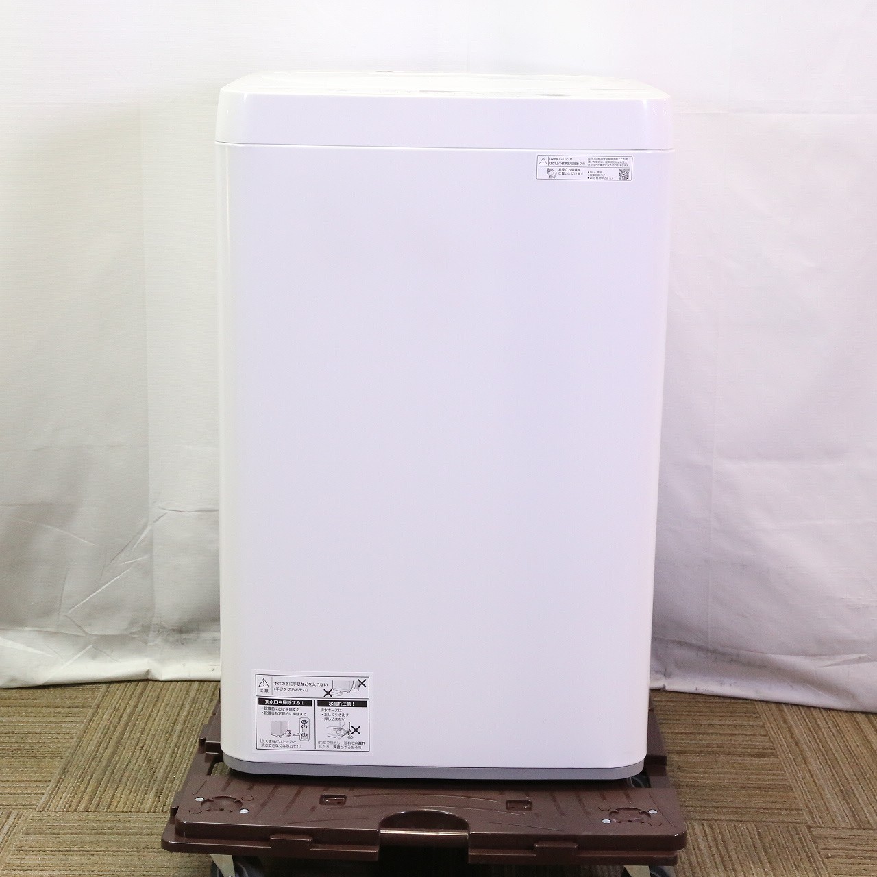 中古】〔展示品〕 全自動洗濯機 ホワイト系 ES-GE5F-W ［洗濯5.5kg 
