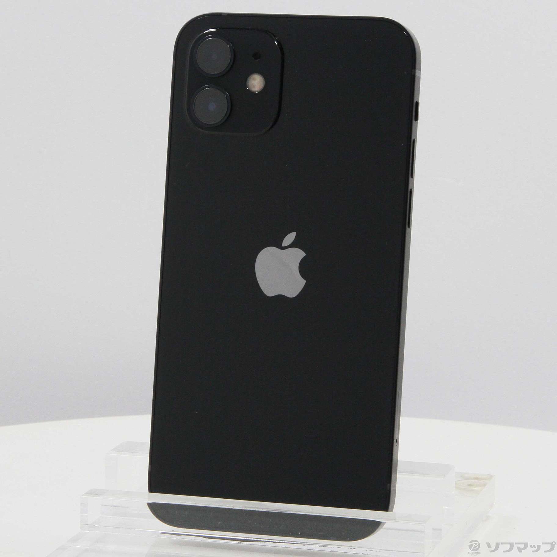 中古】iPhone12 64GB ブラック MGHN3J／A SIMフリー [2133045180500