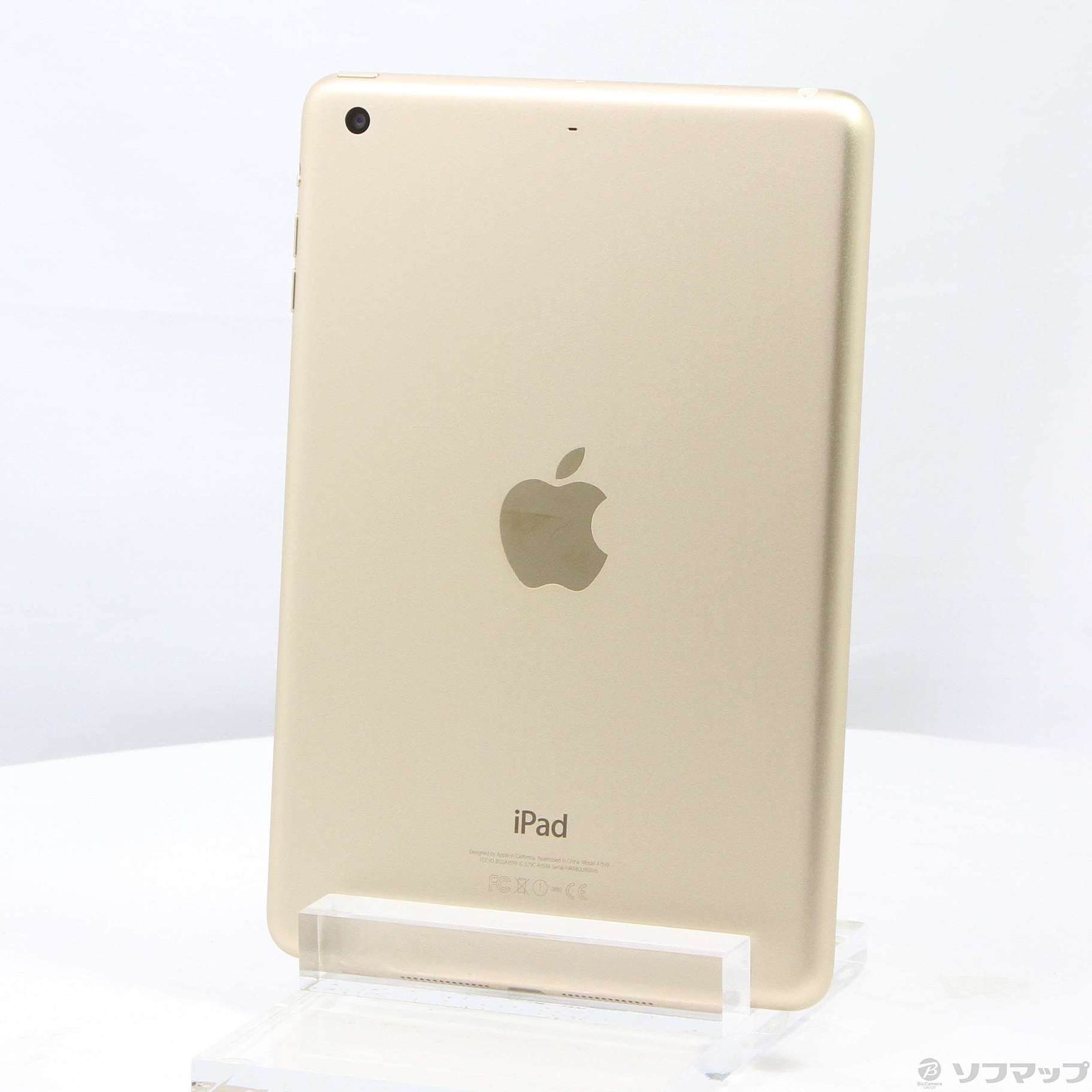 中古】iPad mini 3 64GB ゴールド MGY92J／A Wi-Fi [2133045189879