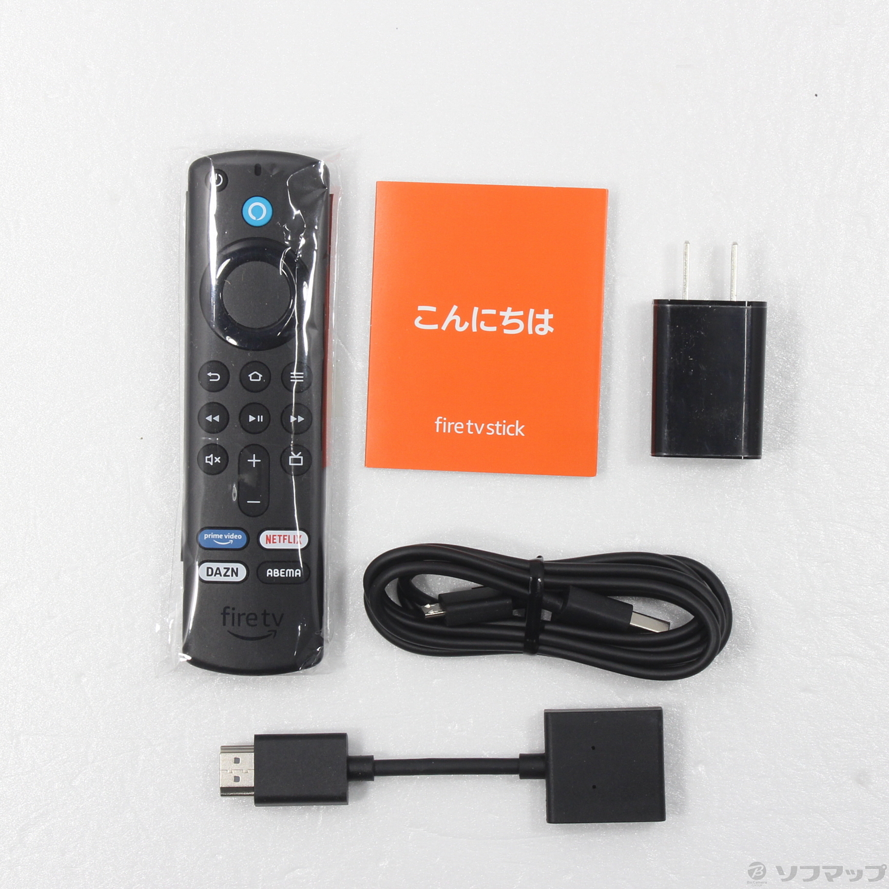 中古】Fire TV Stick Alexa対応音声認識リモコン(第3世代)付属