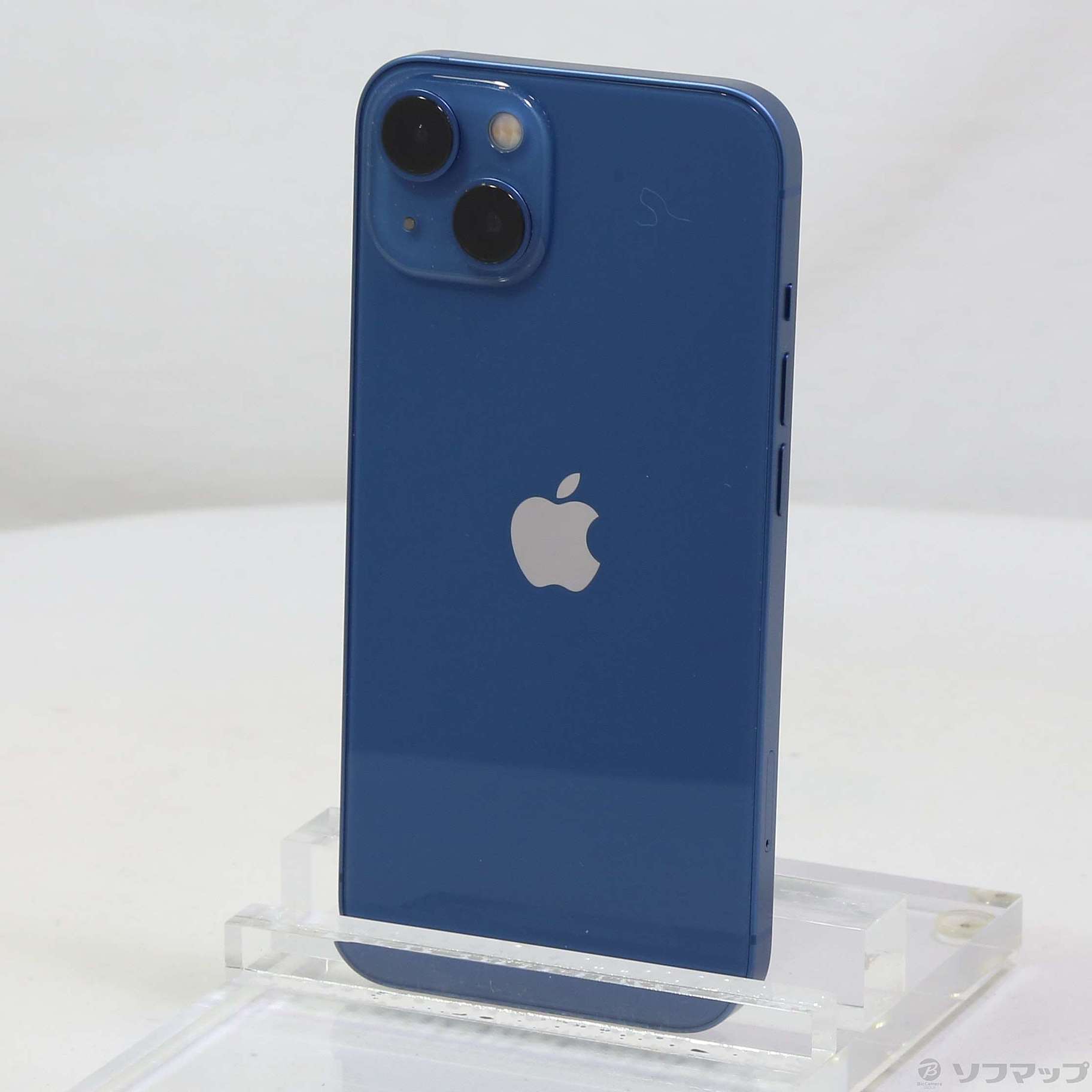 中古】iPhone13 128GB ブルー MLNG3J／A SIMフリー [2133045194200