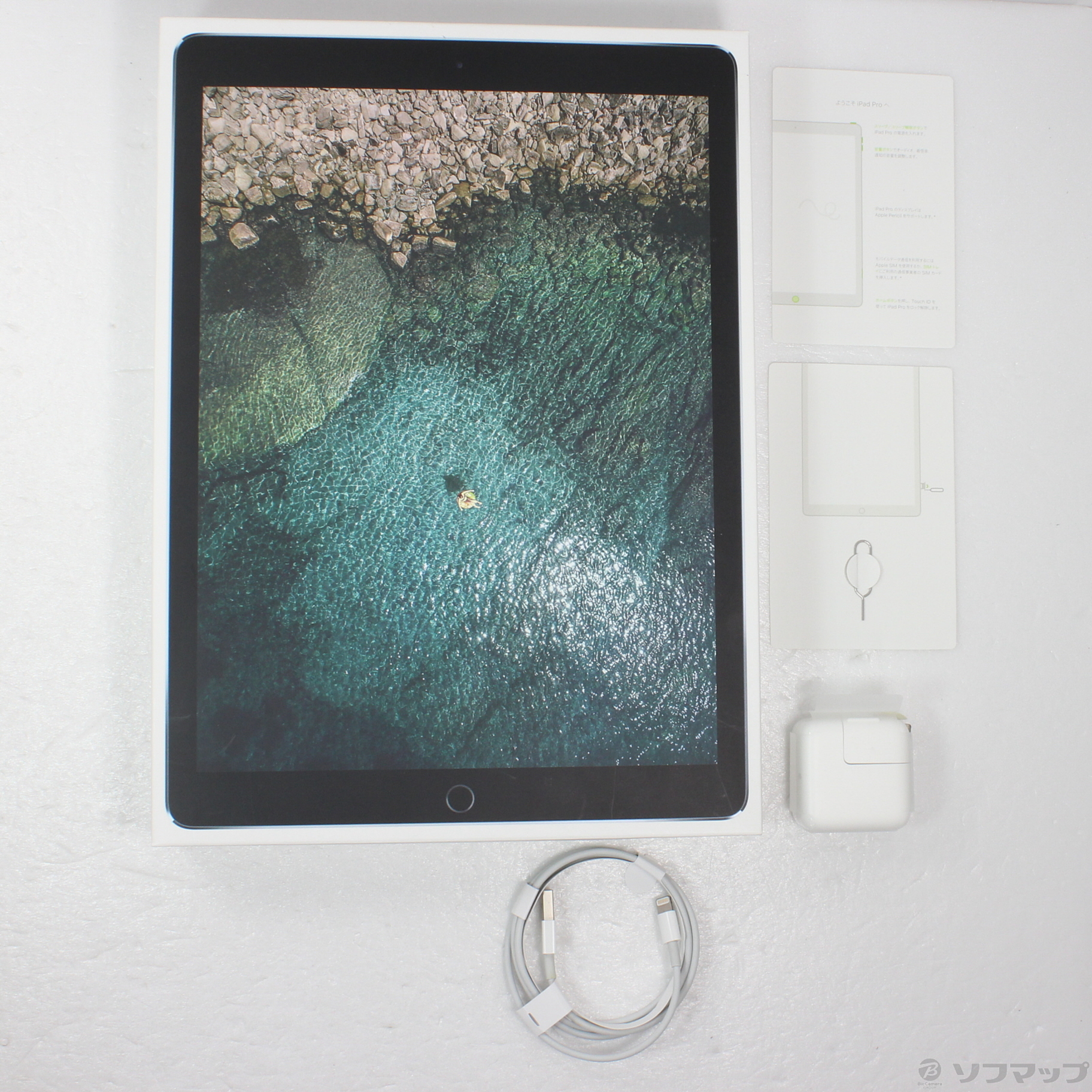 中古】iPad Pro 12.9インチ 第2世代 512GB スペースグレイ MPLJ2J／A
