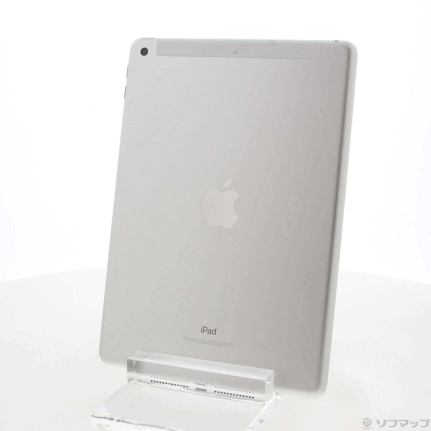 中古品〕 iPad 第6世代 32GB シルバー MR6P2J／A auロック解除SIM