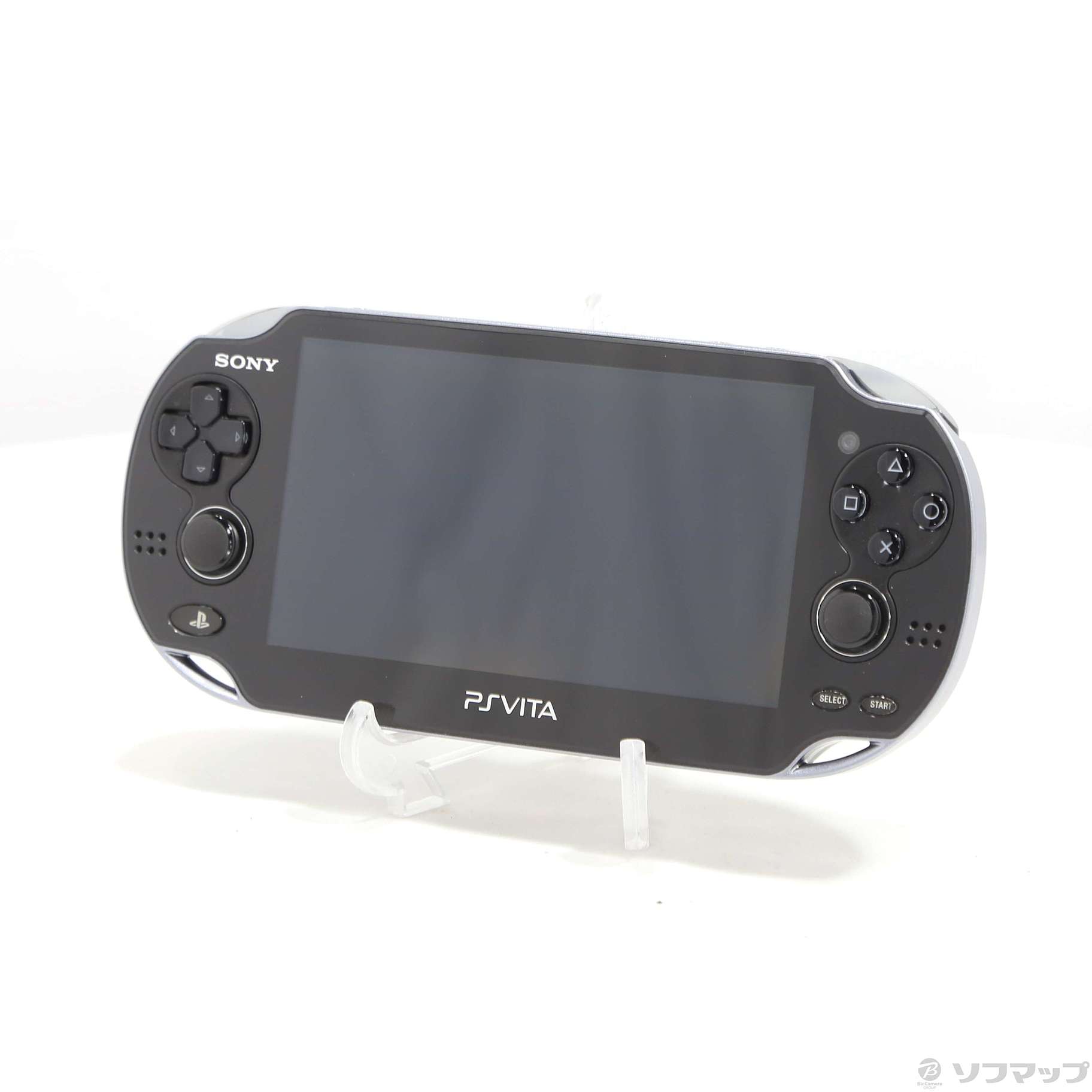 中古】PlayStation Vita Wi-Fiモデル クリスタルブラック PCH-1000