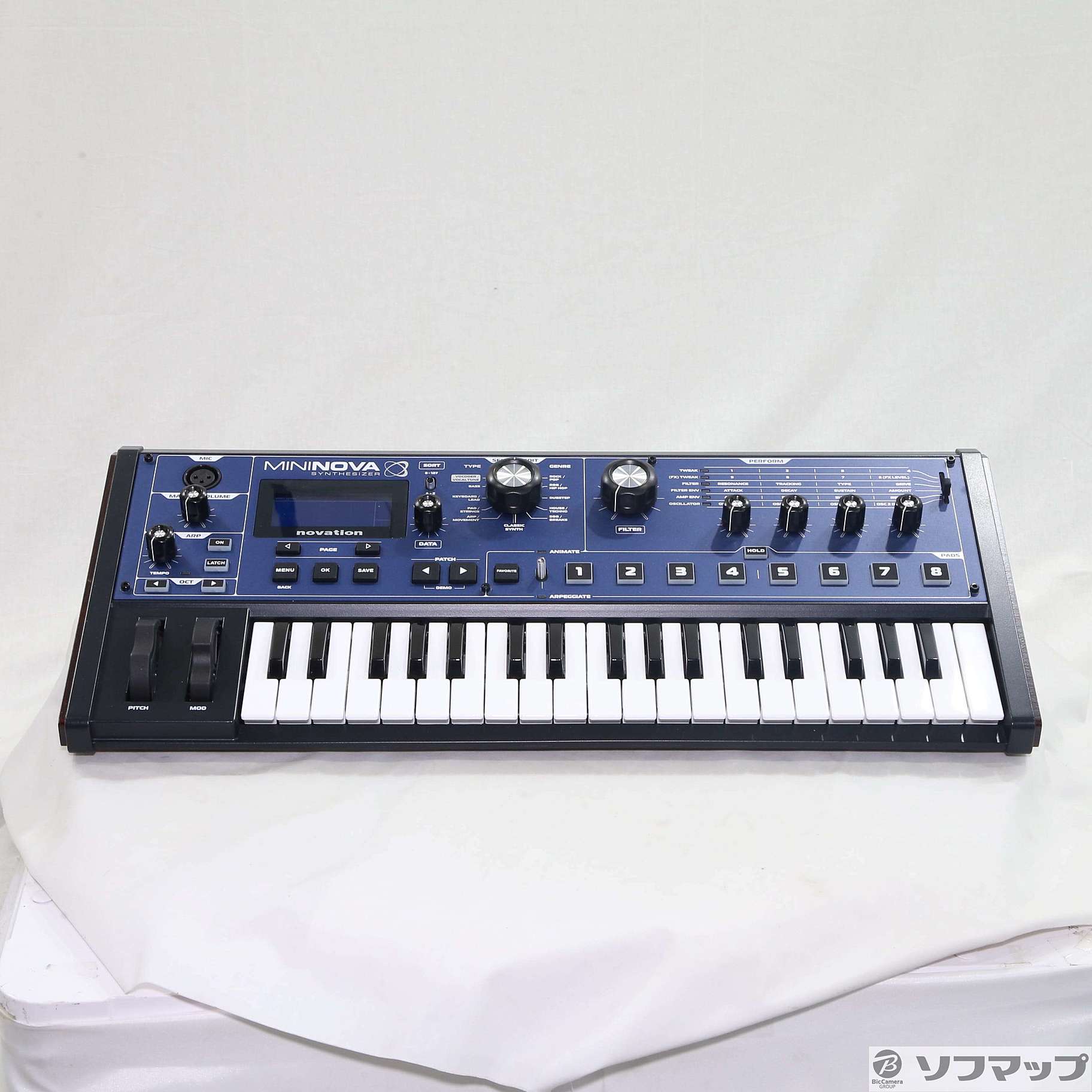 novation mininova（アダプタ欠品）-