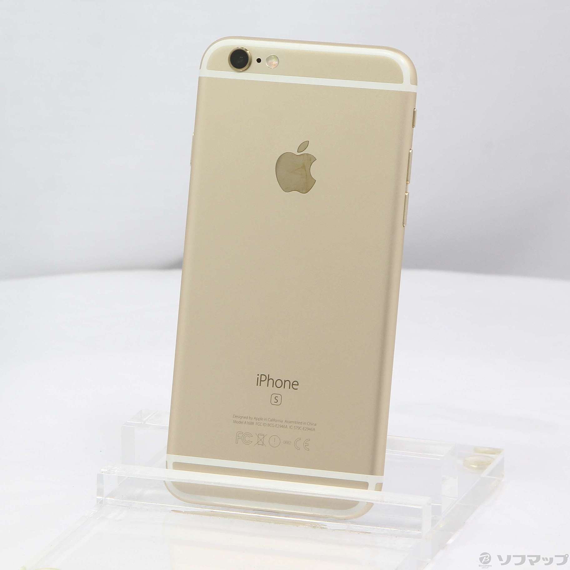 中古】iPhone6s 64GB ゴールド MKQQ2J／A SIMフリー [2133045207610