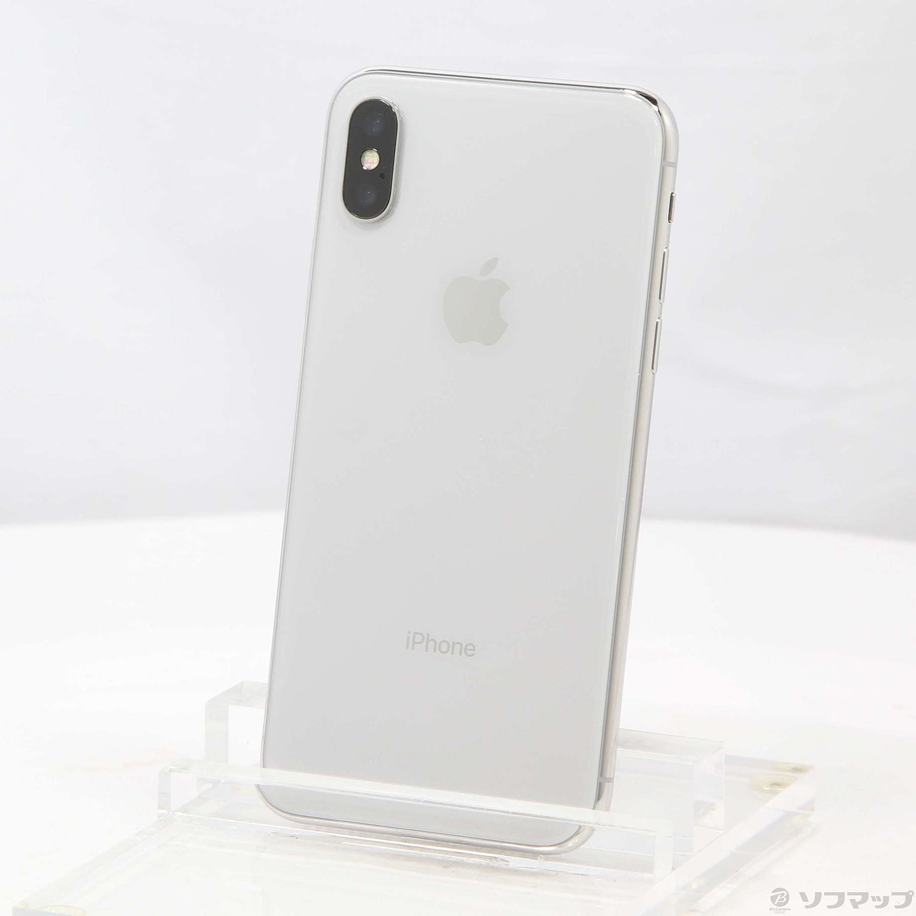 Apple iPhone X 64GB シルバー MQAY2J/A 美品-