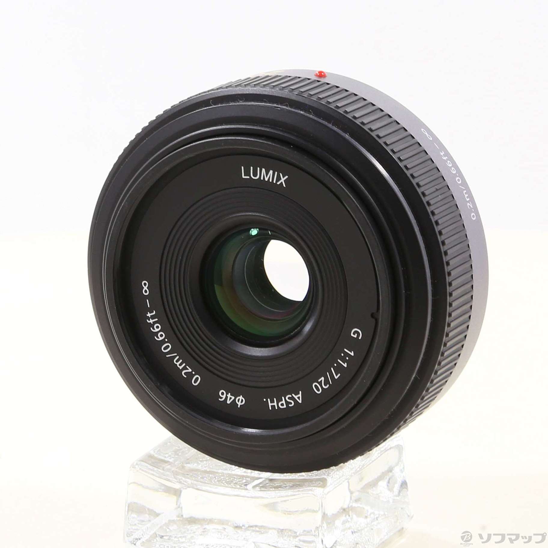 中古】LUMIX G 20mm／F1.7 ASPH. (H-H020) (レンズ) (μ4／3