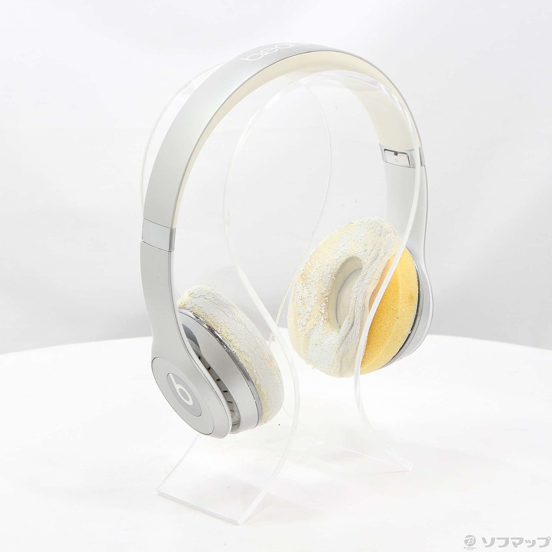 中古】Beats Solo3 Wireless MNEQ2PA／A シルバー [2133045225140