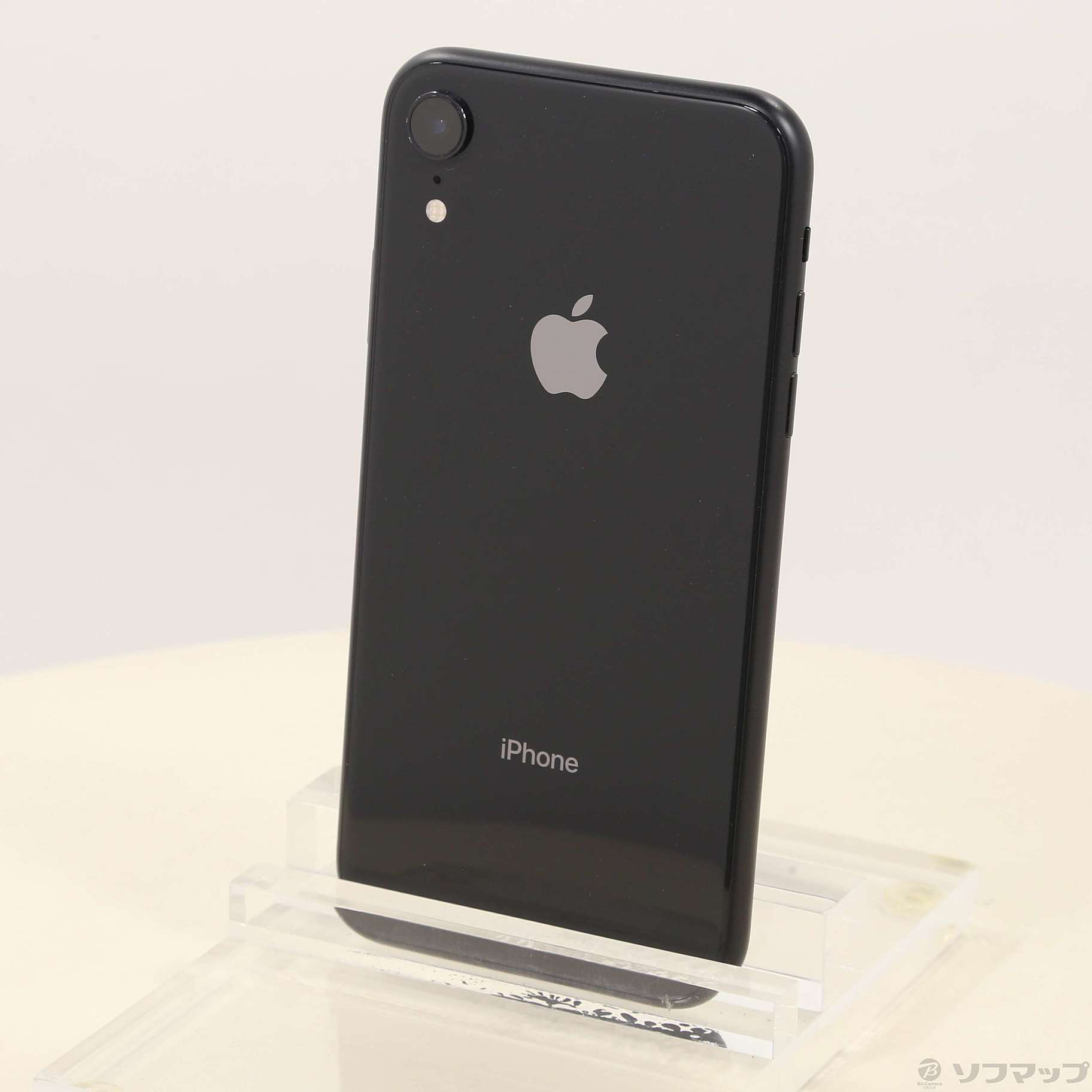 中古】iPhoneXR 128GB ブラック MT0G2J／A SIMフリー [2133045227212