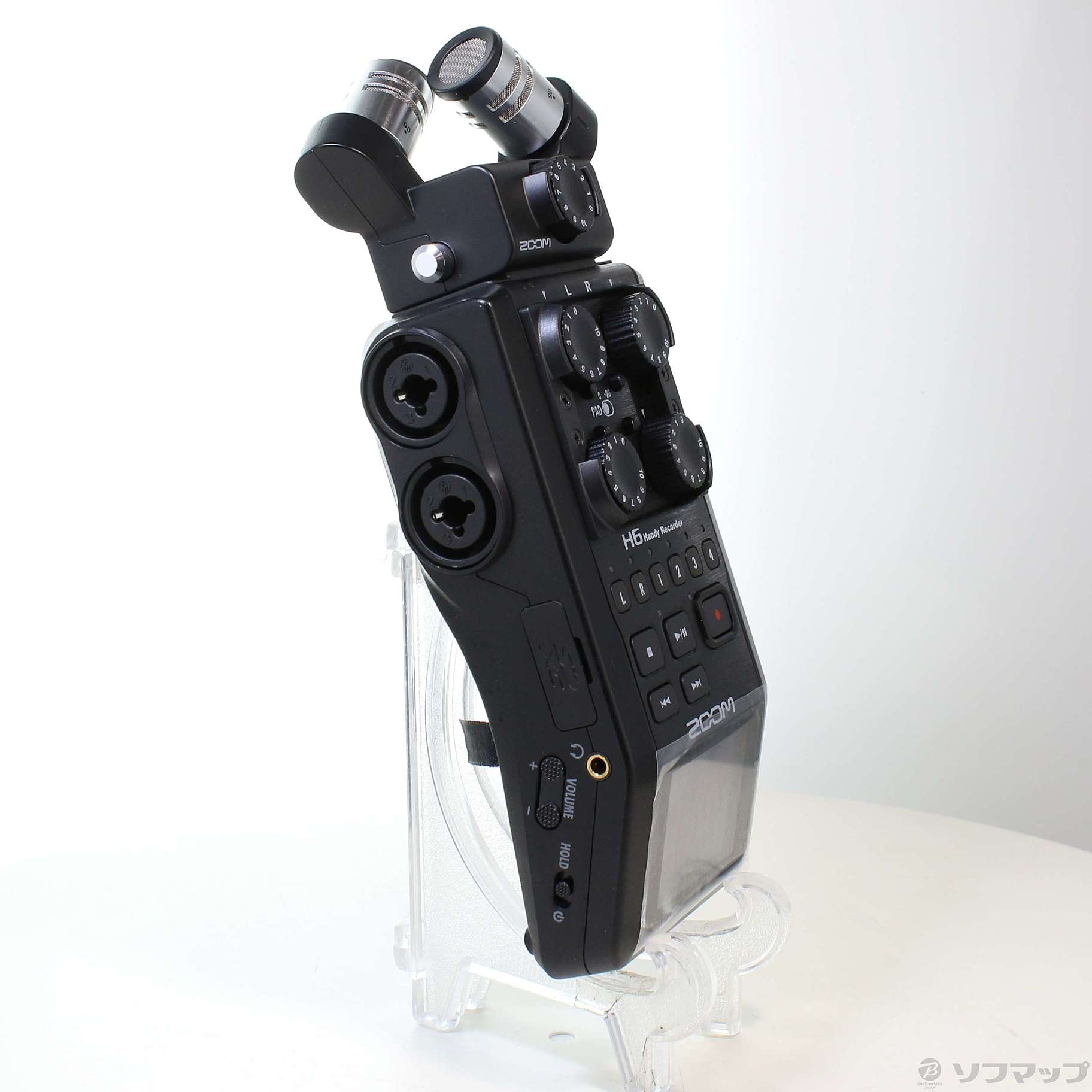 美品ZOOM H6 Black HandyRecorder ハンディーレコーダー - 配信機器