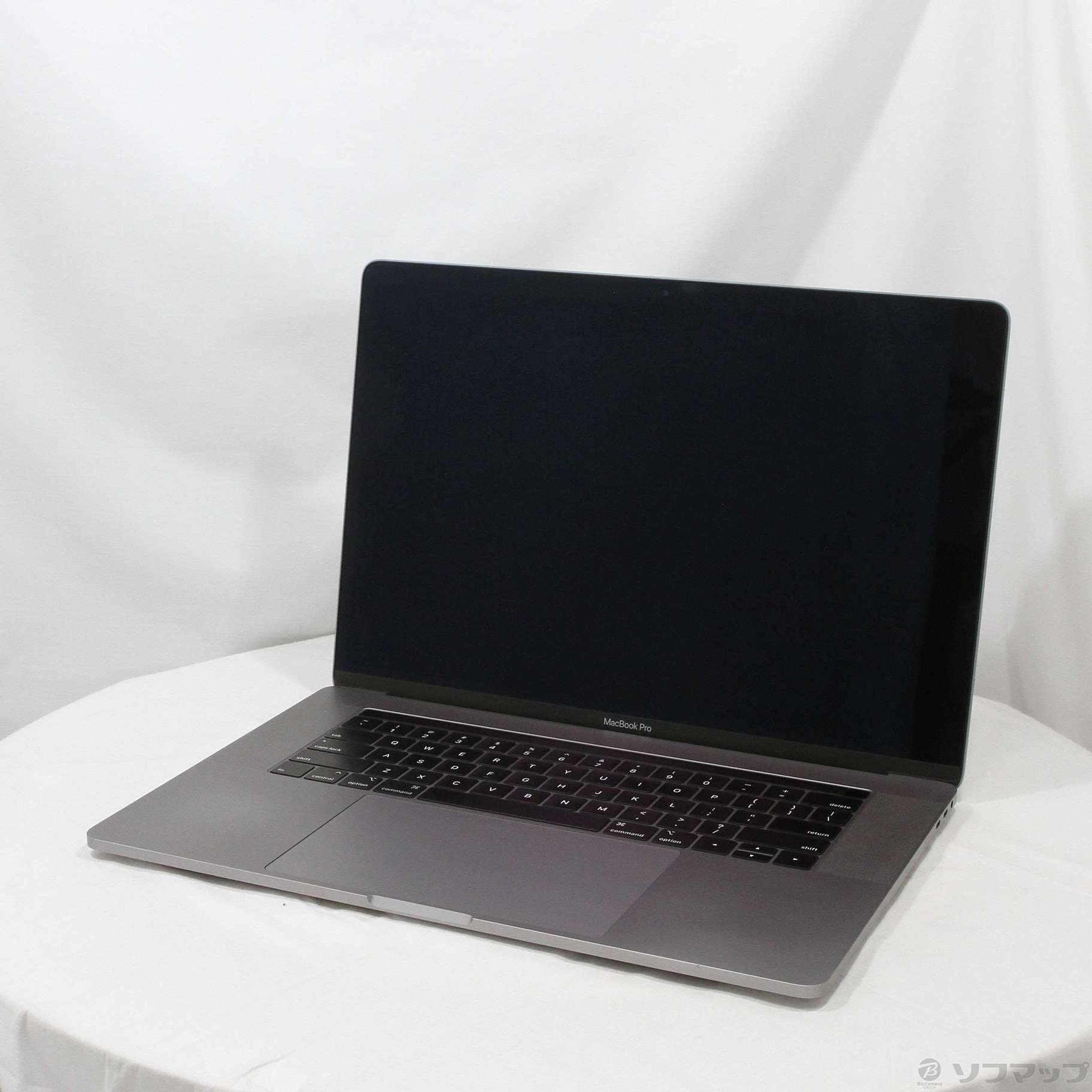 〔中古品〕 MacBook Pro 15-inch Mid 2019 MV902J／A Core_i7 2.6GHz 16GB SSD512GB  スペースグレイ 〔10.15 Catalina〕