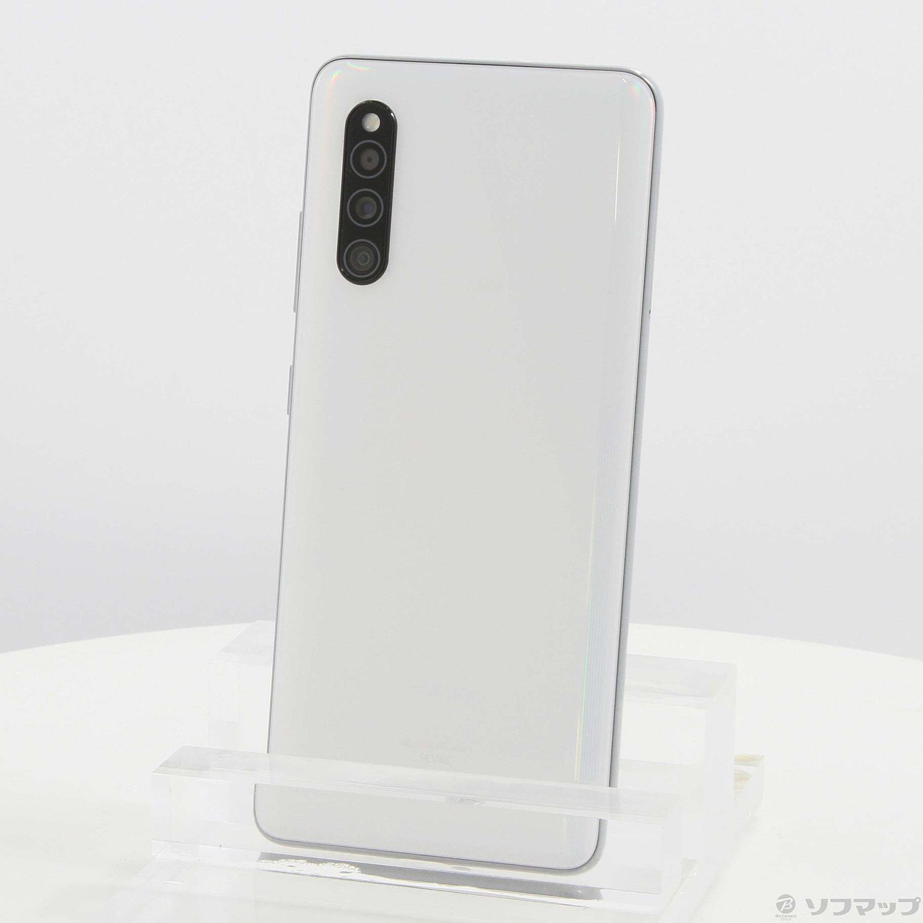 中古】GALAXY A41 64GB ホワイト SCV48 auロック解除SIMフリー