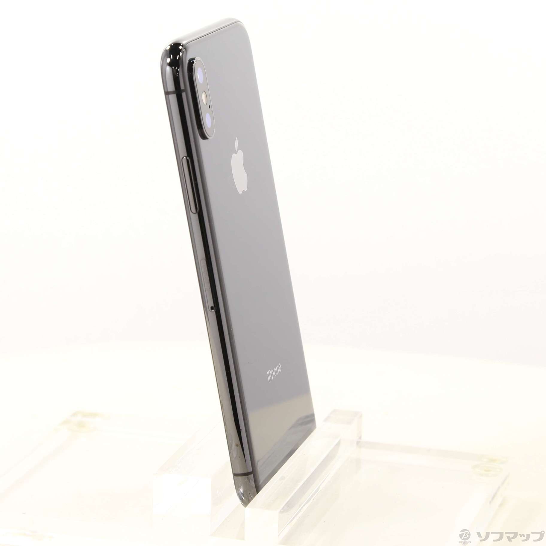 中古】iPhoneX 64GB スペースグレイ MQAX2J／A SoftBank