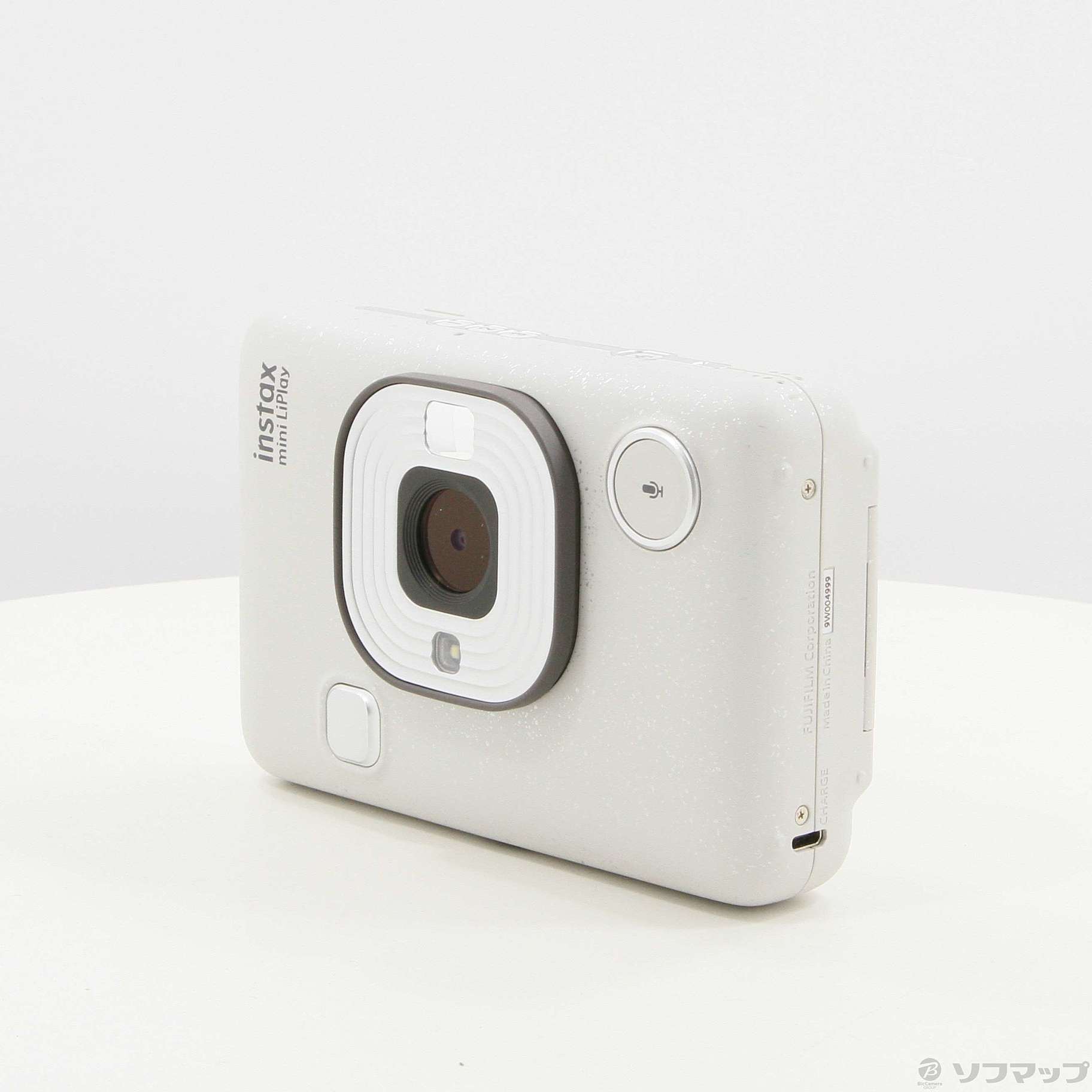 中古】instax mini LiPlay チェキ ストーンホワイト [2133045270416