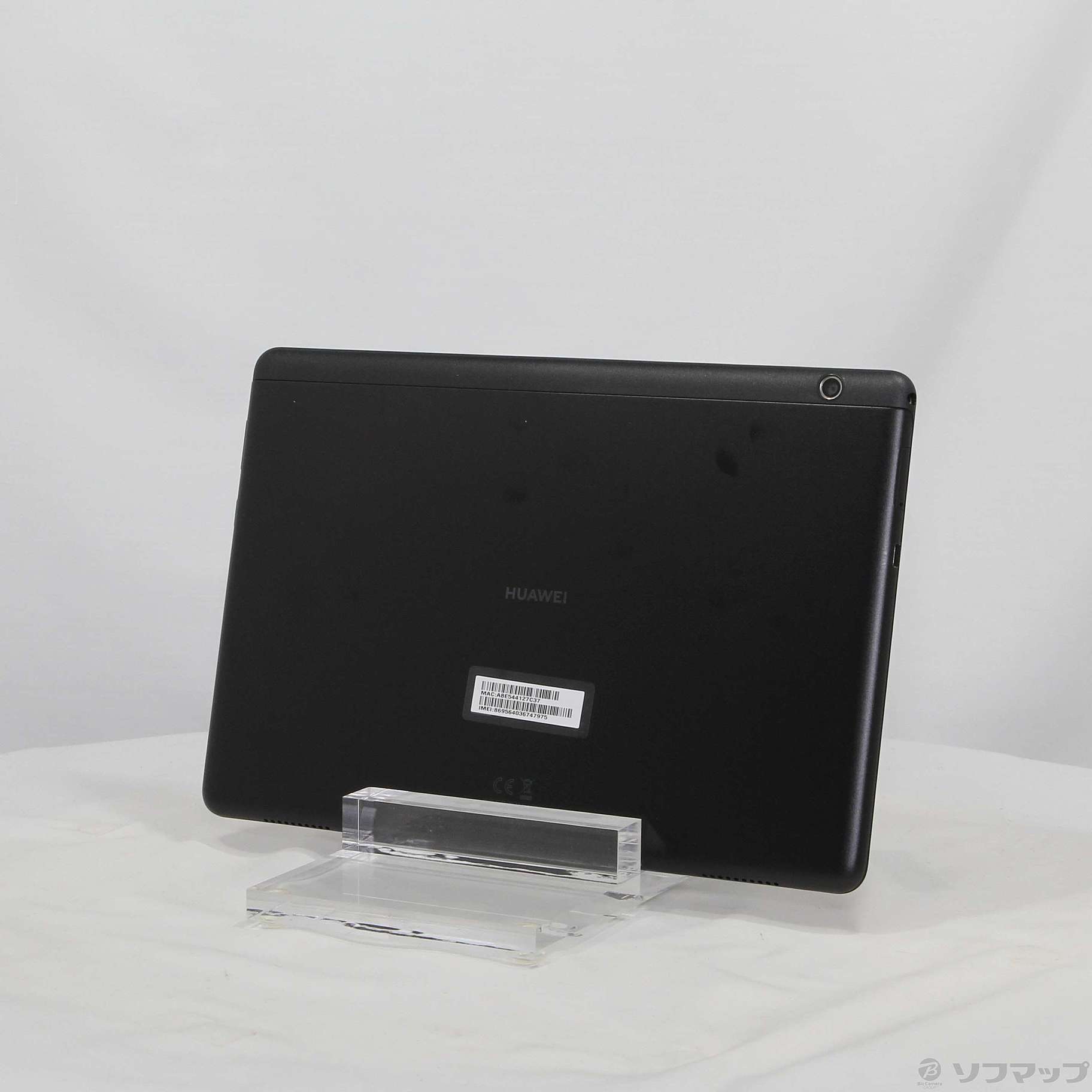 中古】MediaPad T5 16GB ブラック AGS2-L09 SIMフリー [2133045274346