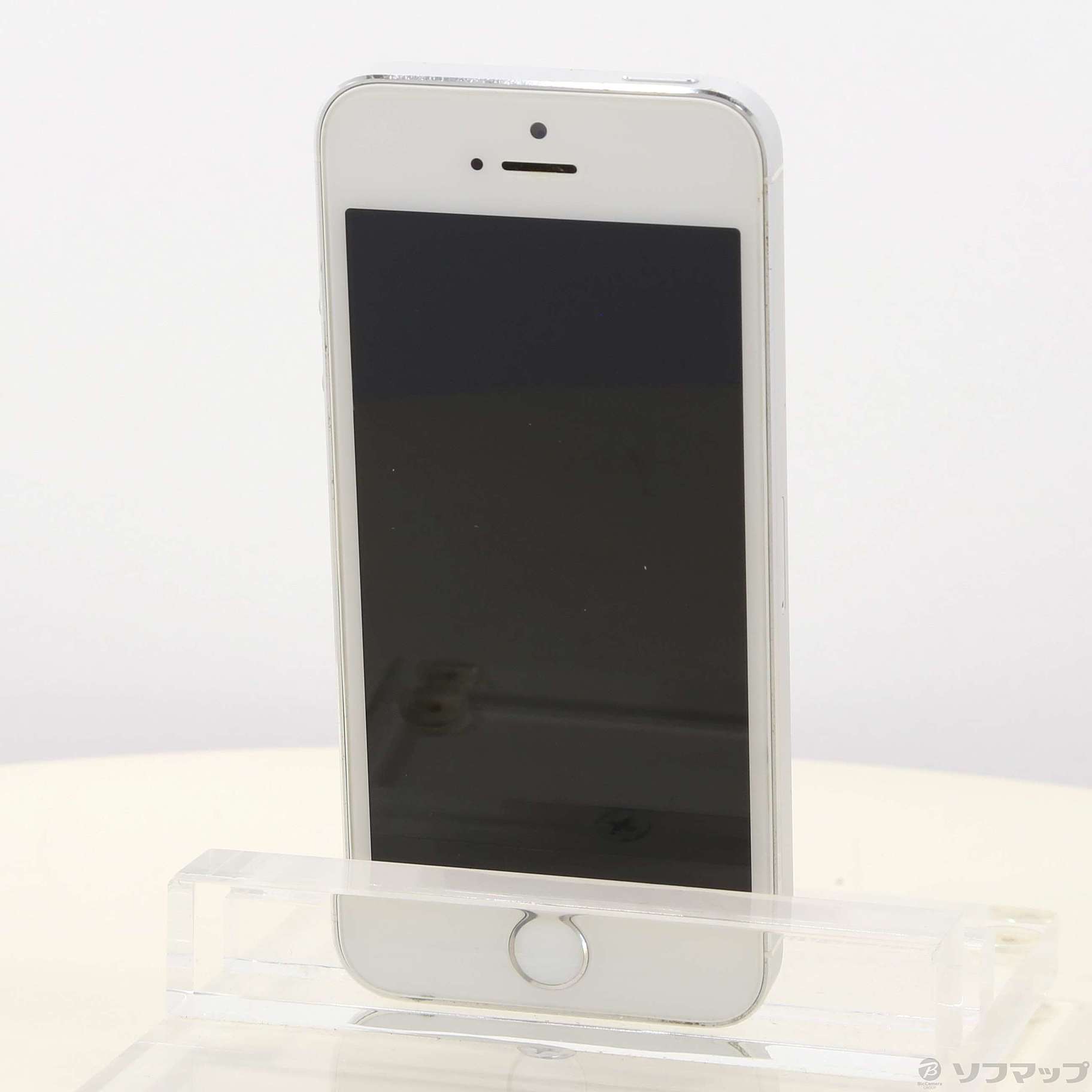 中古】iPhone5S 16GB シルバー ME333J／A SoftBank [2133045294900