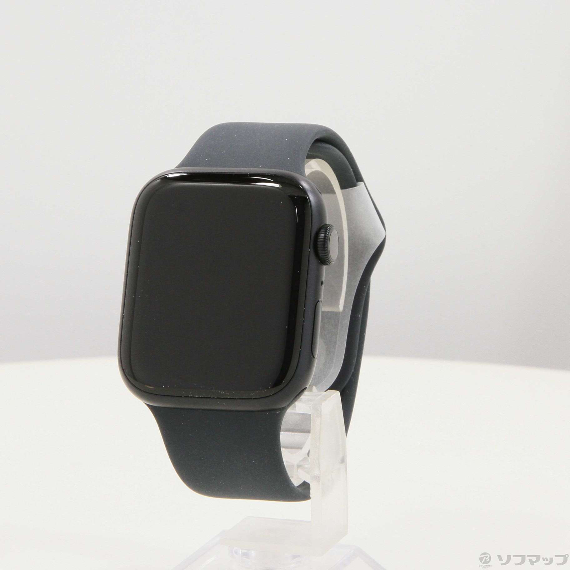 Apple Watch Series 8 GPS 45mm ミッドナイトアルミニウムケース ミッドナイトスポーツバンド