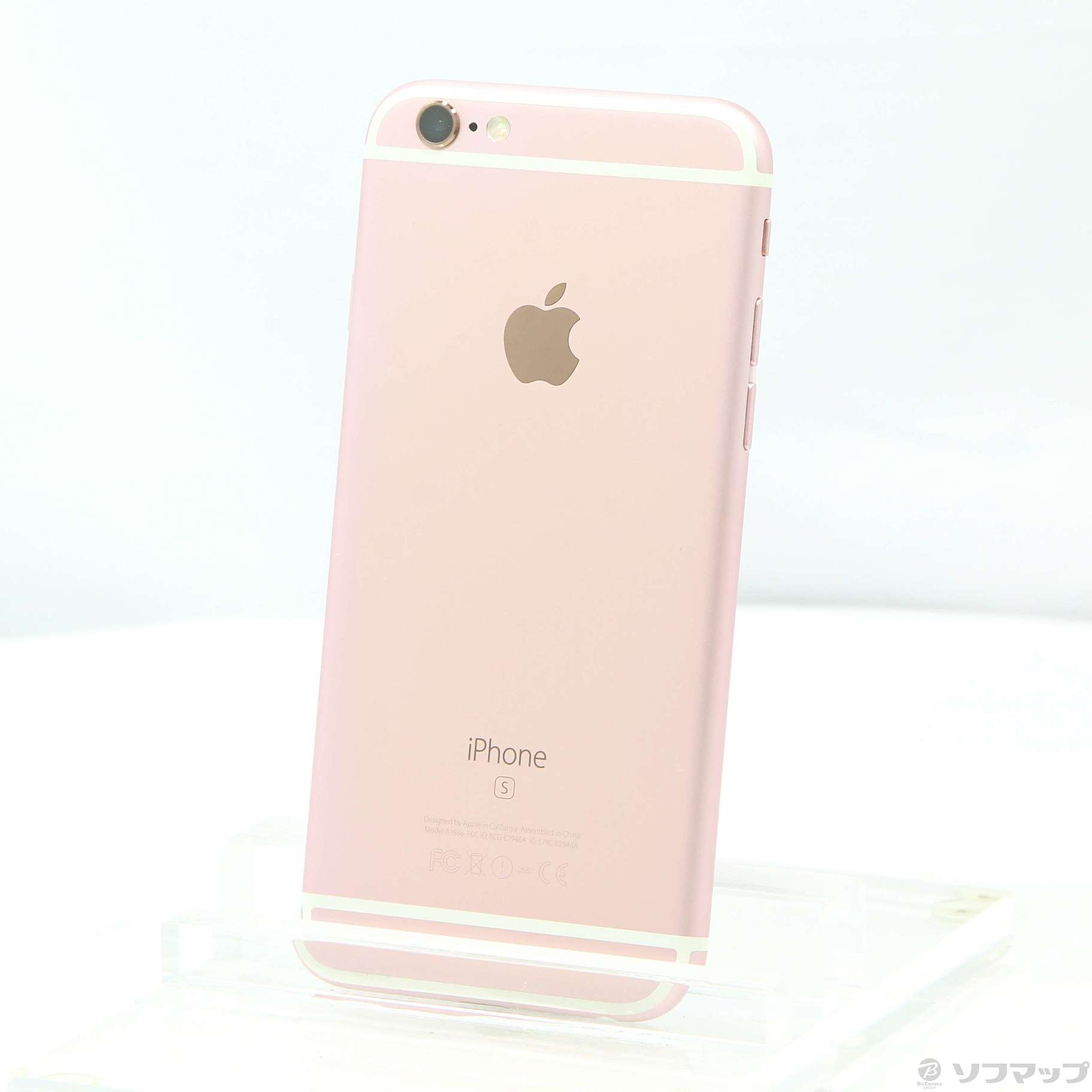 スマートフォン携帯電話apple iphone 6s ローズゴールド　ios10.3.3