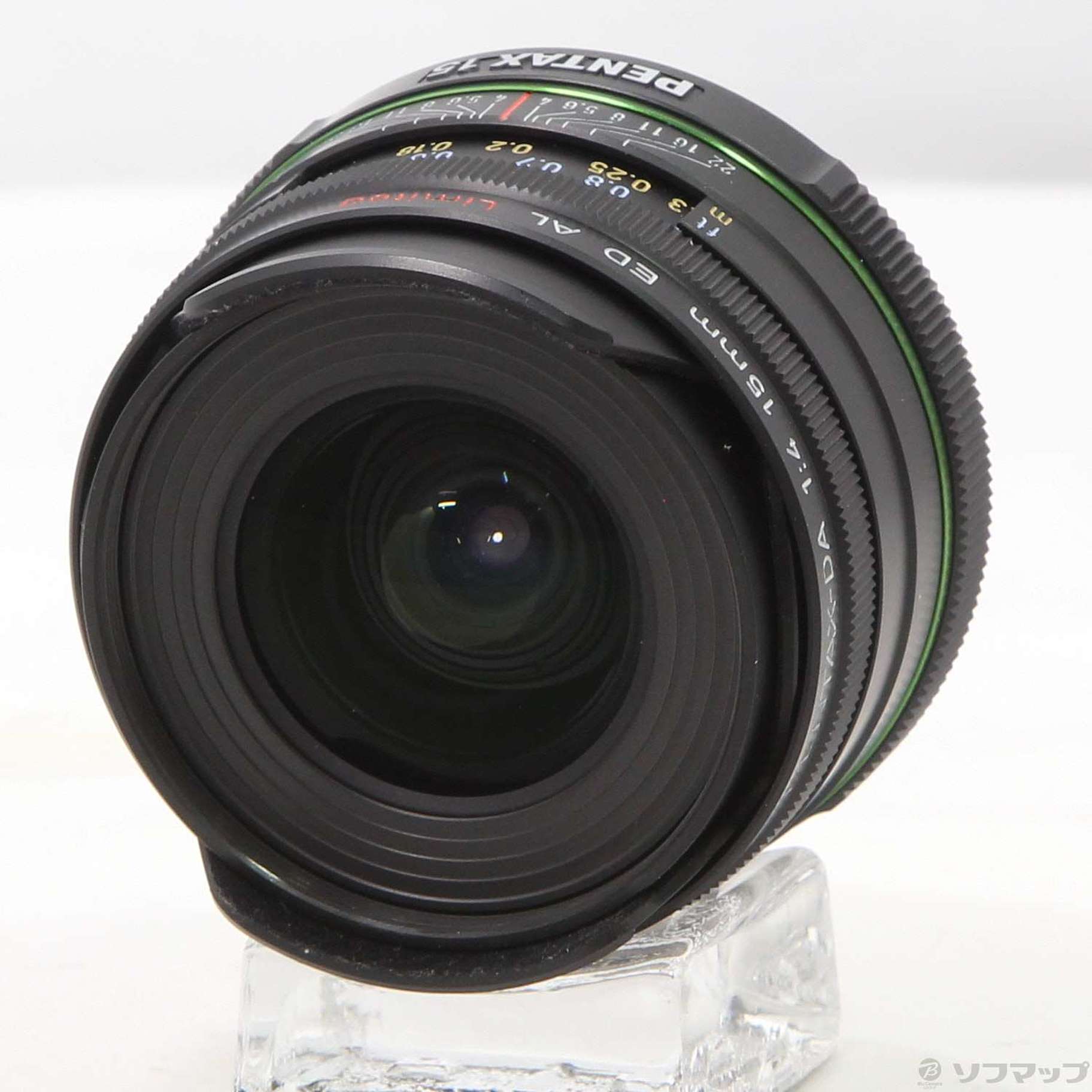 中古】PENTAX DA 15mm F4 ED AL Limited ブラック (レンズ