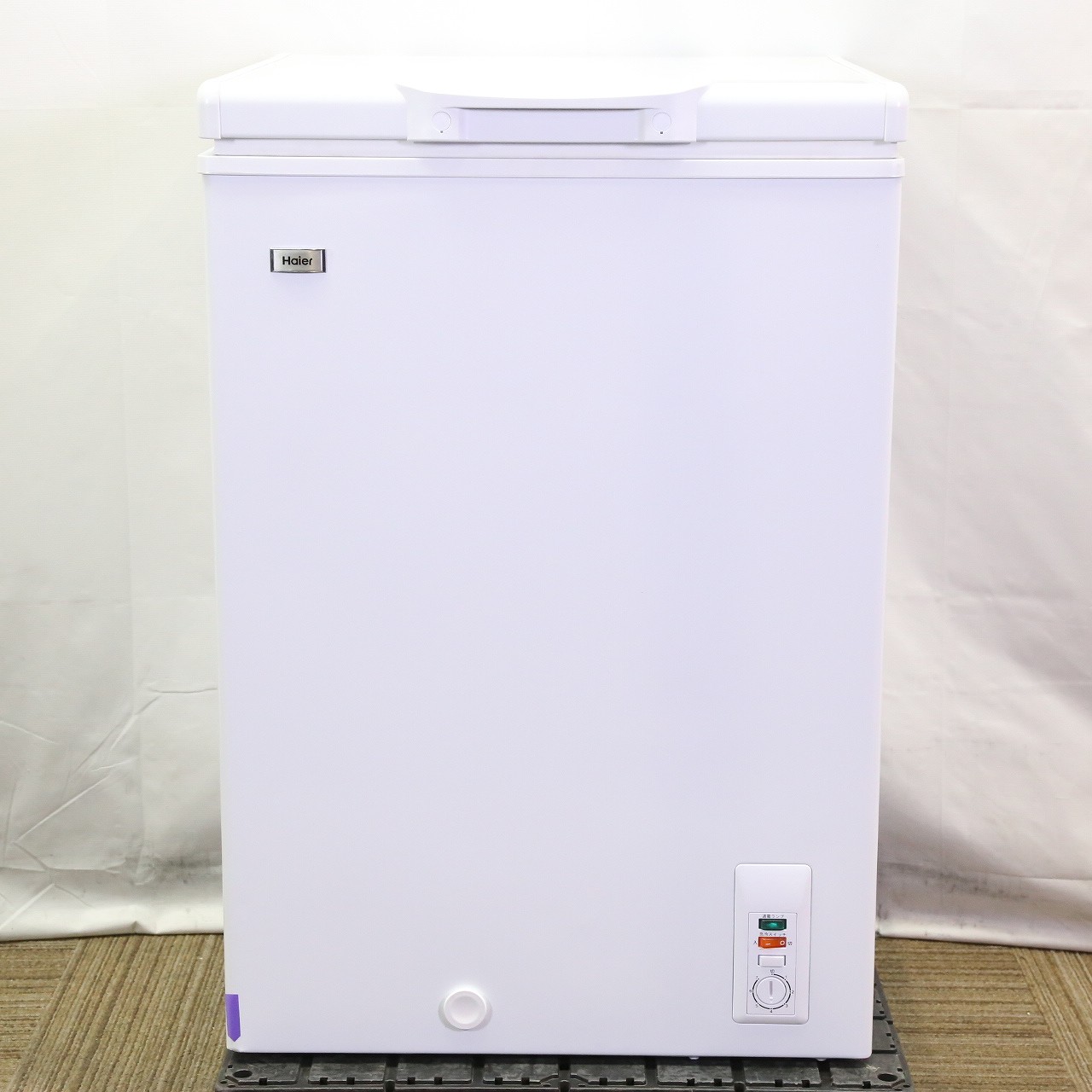 Haier 上開き 冷凍ストッカー 103L JF-NC103F-1 2019年製 冷凍庫 1ドア