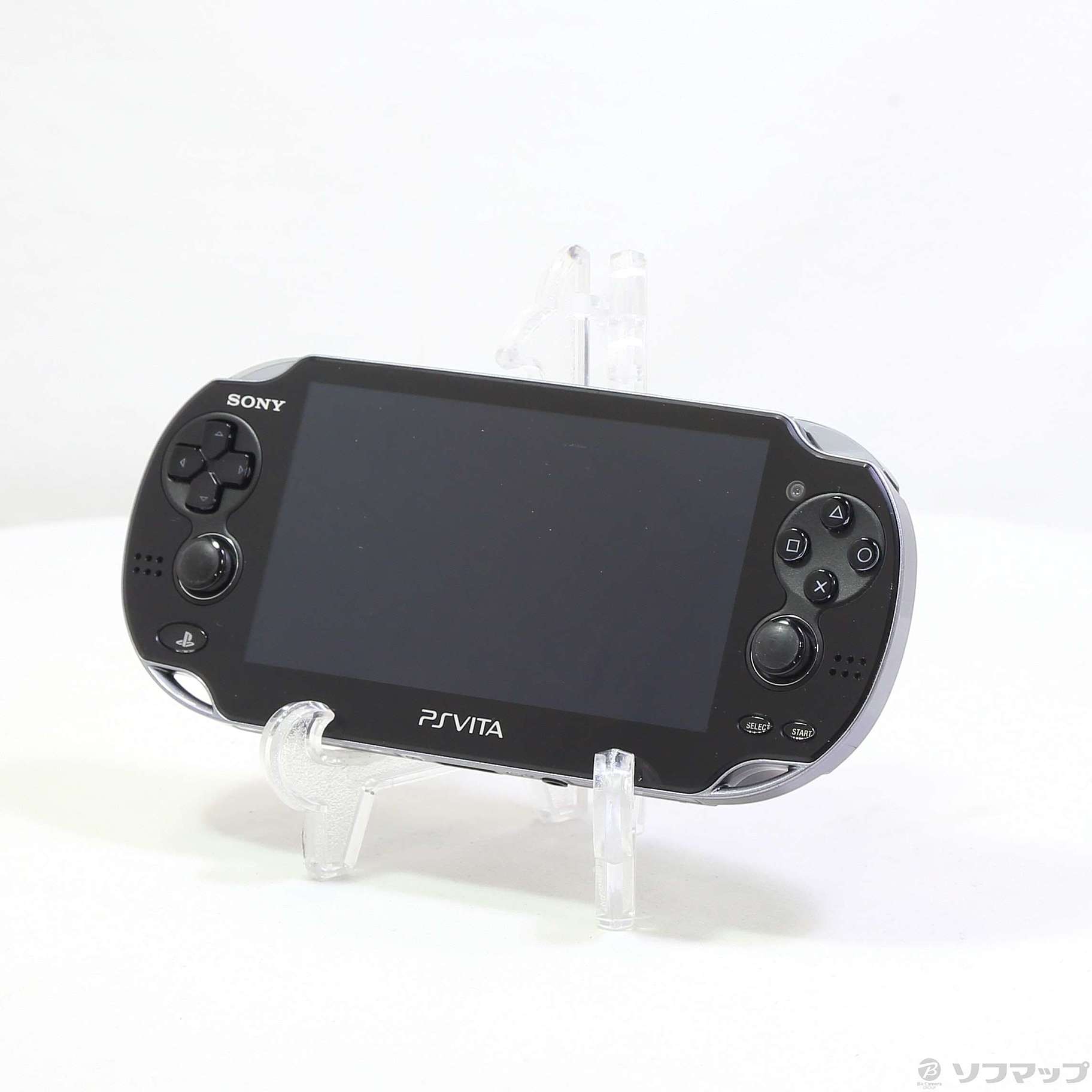 【中古】PlayStation Vita 3G／WIFIモデル クリスタルブラック PCH1100 A 02/06(月)値下げ