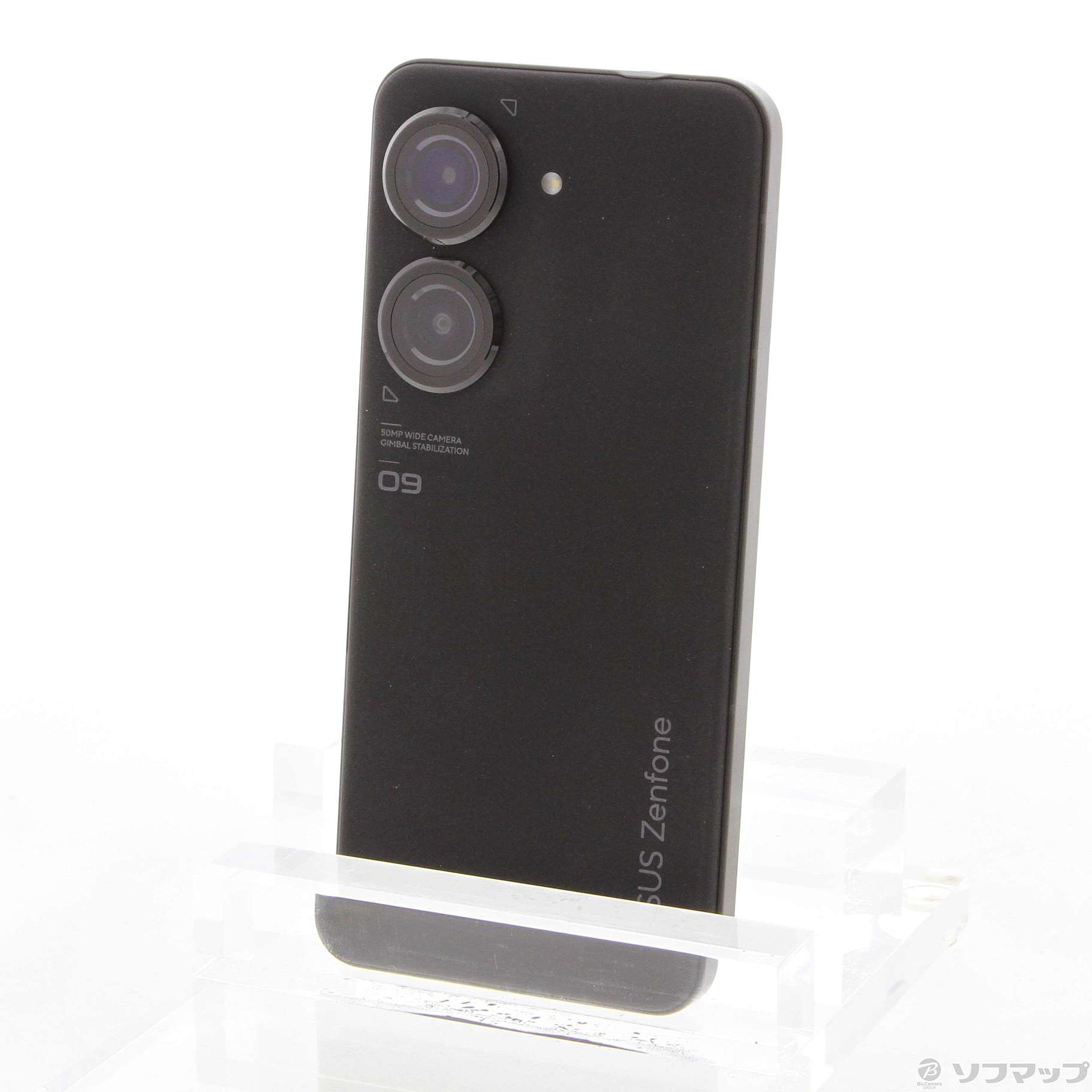 中古】Zenfone 9 128GB ミッドナイトブラック ZF9-BK8S128 SIMフリー