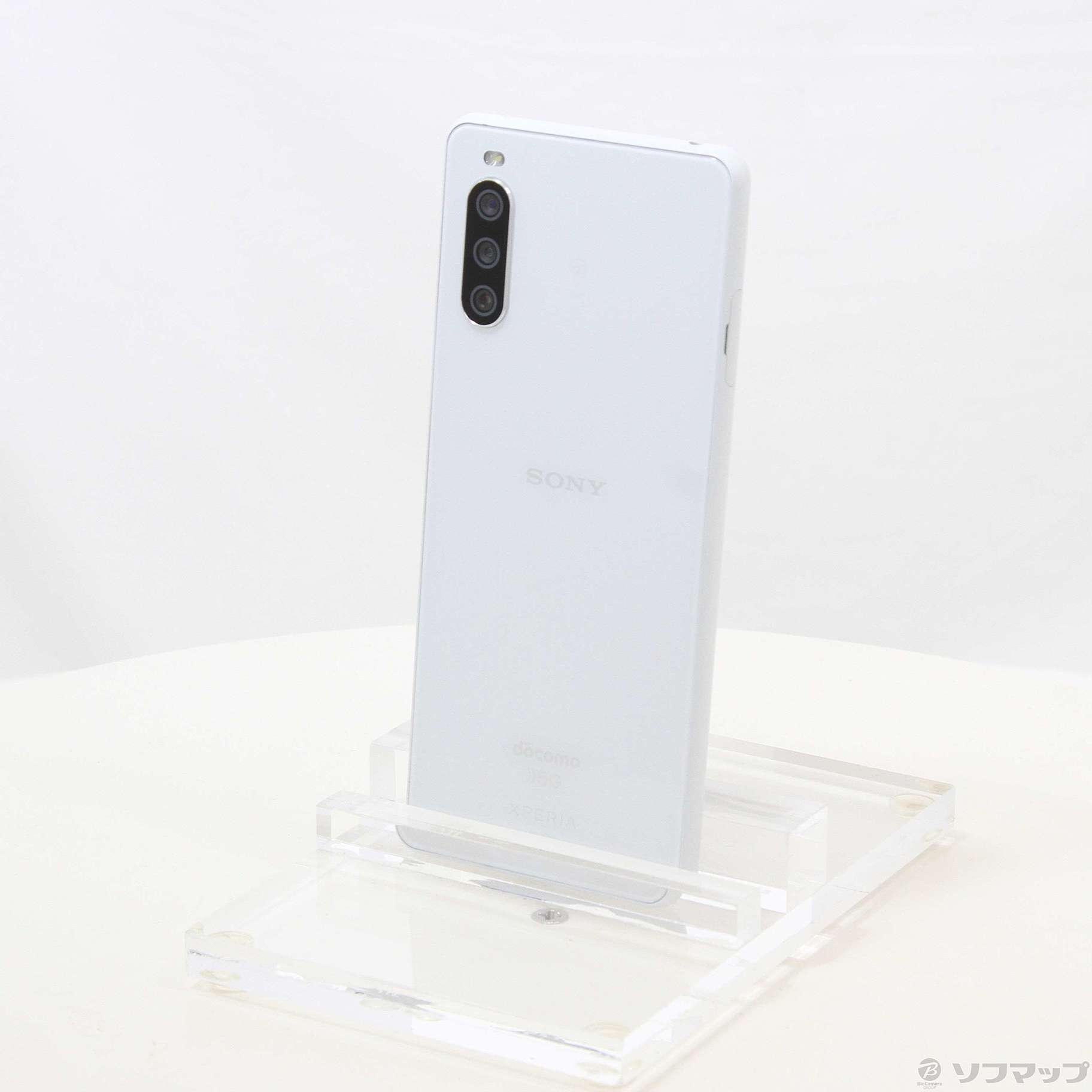 中古】Xperia 10 III 128GB ホワイト SO-52B docomoロック解除SIM