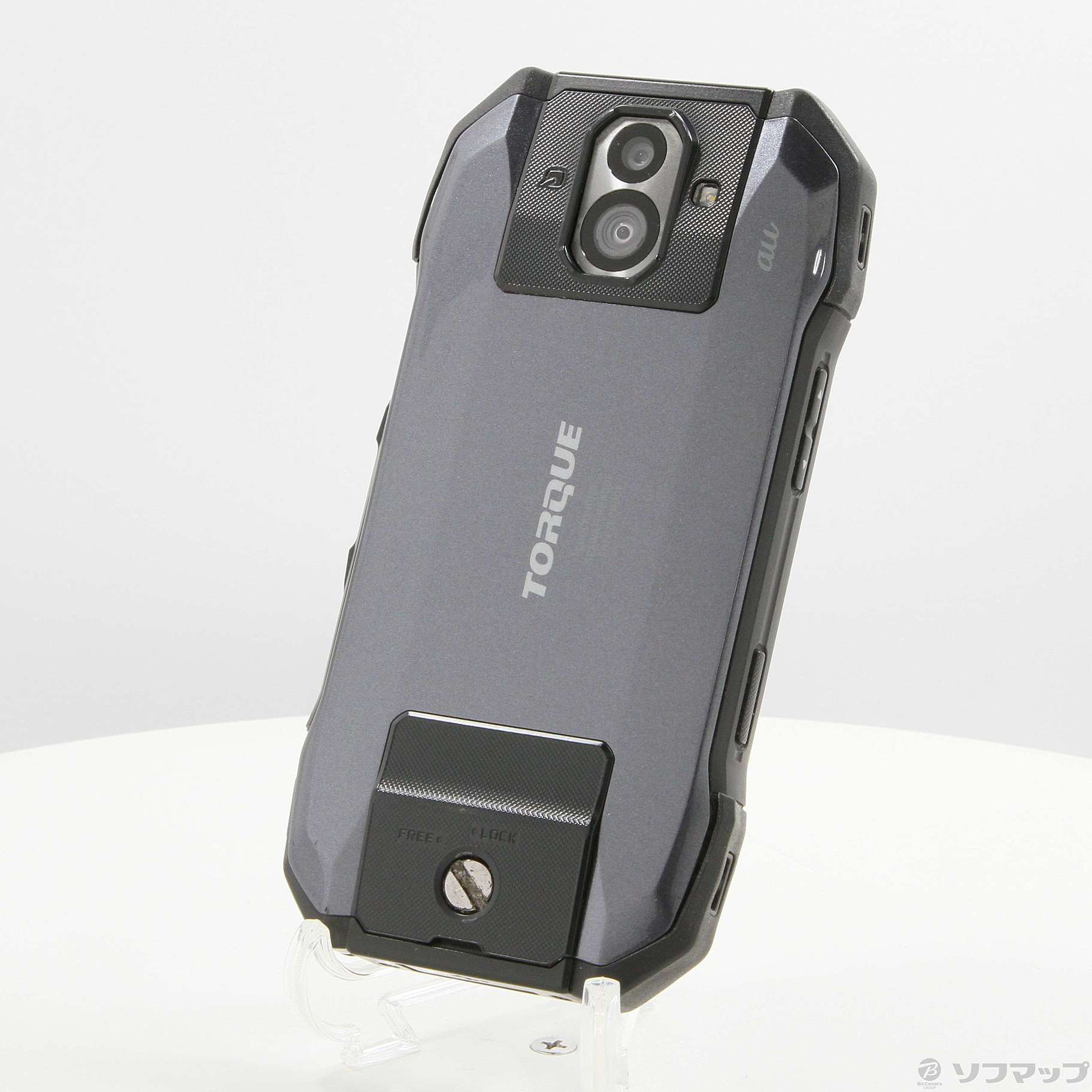 中古】TORQUE G04 64GB ブラック KYV46 auロック解除SIMフリー