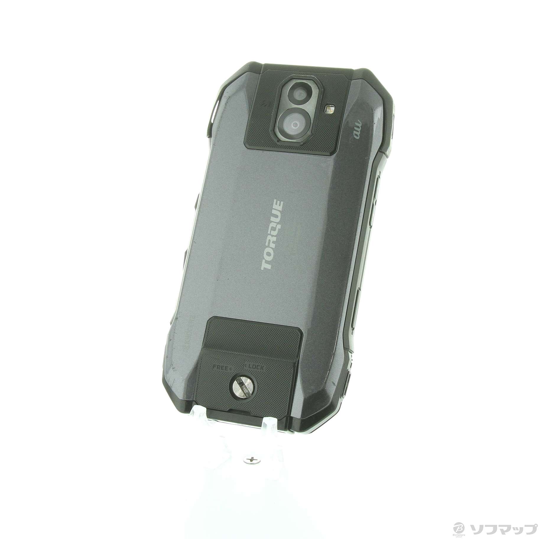 中古〕KYOCERA(京セラ) TORQUE G04 64GB ブラック KYV46 auロック解除