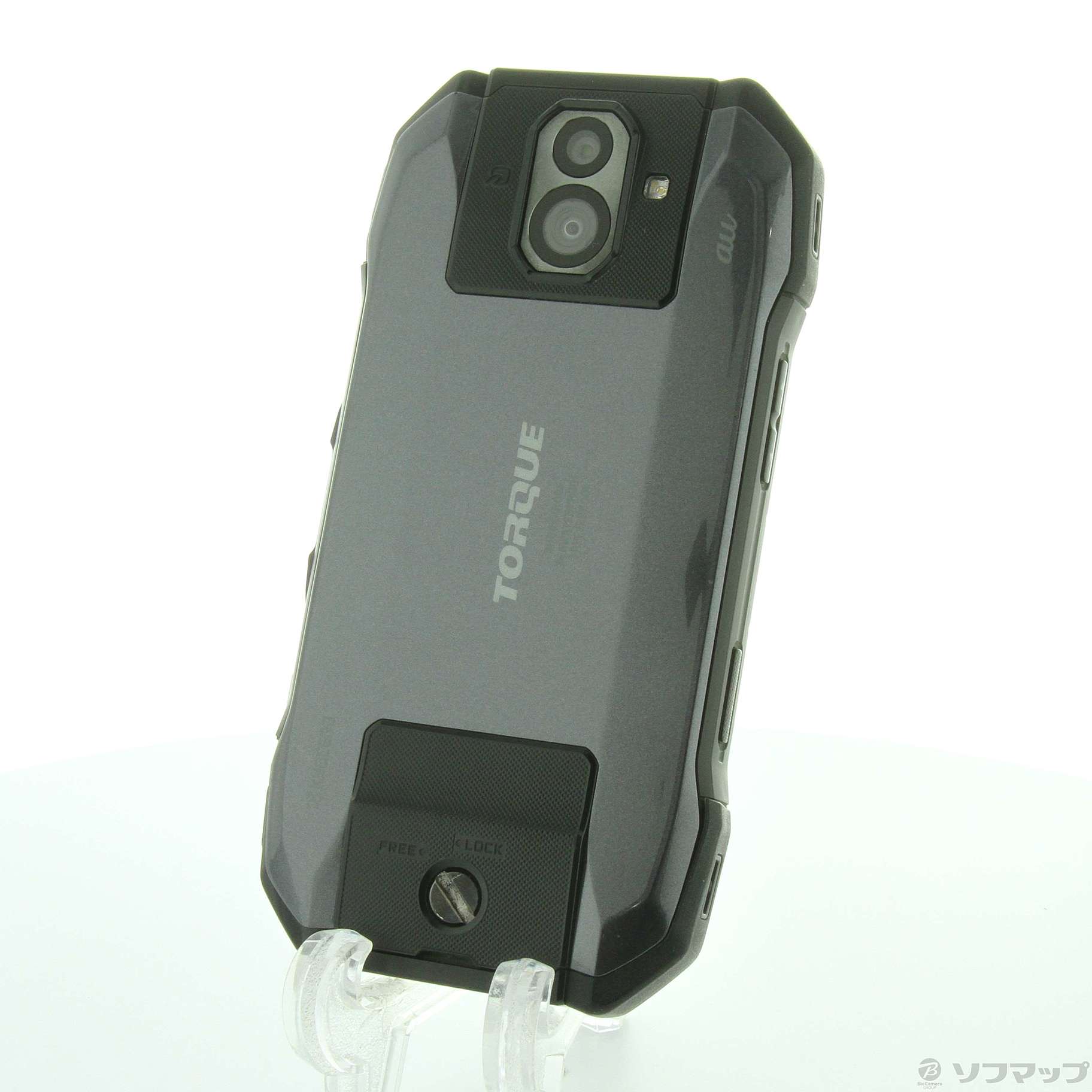 中古】TORQUE G04 64GB ブラック KYV46 auロック解除SIMフリー