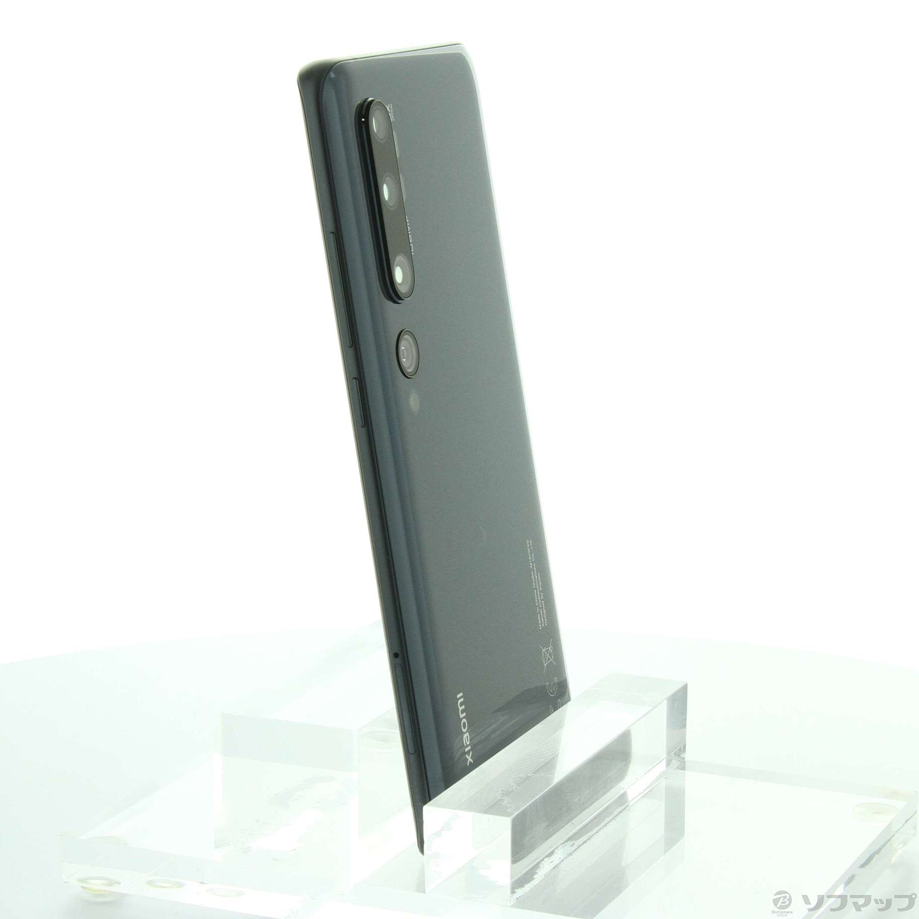 中古】Mi Note 10 128GB ミッドナイトブラック M1910F4G SIMフリー