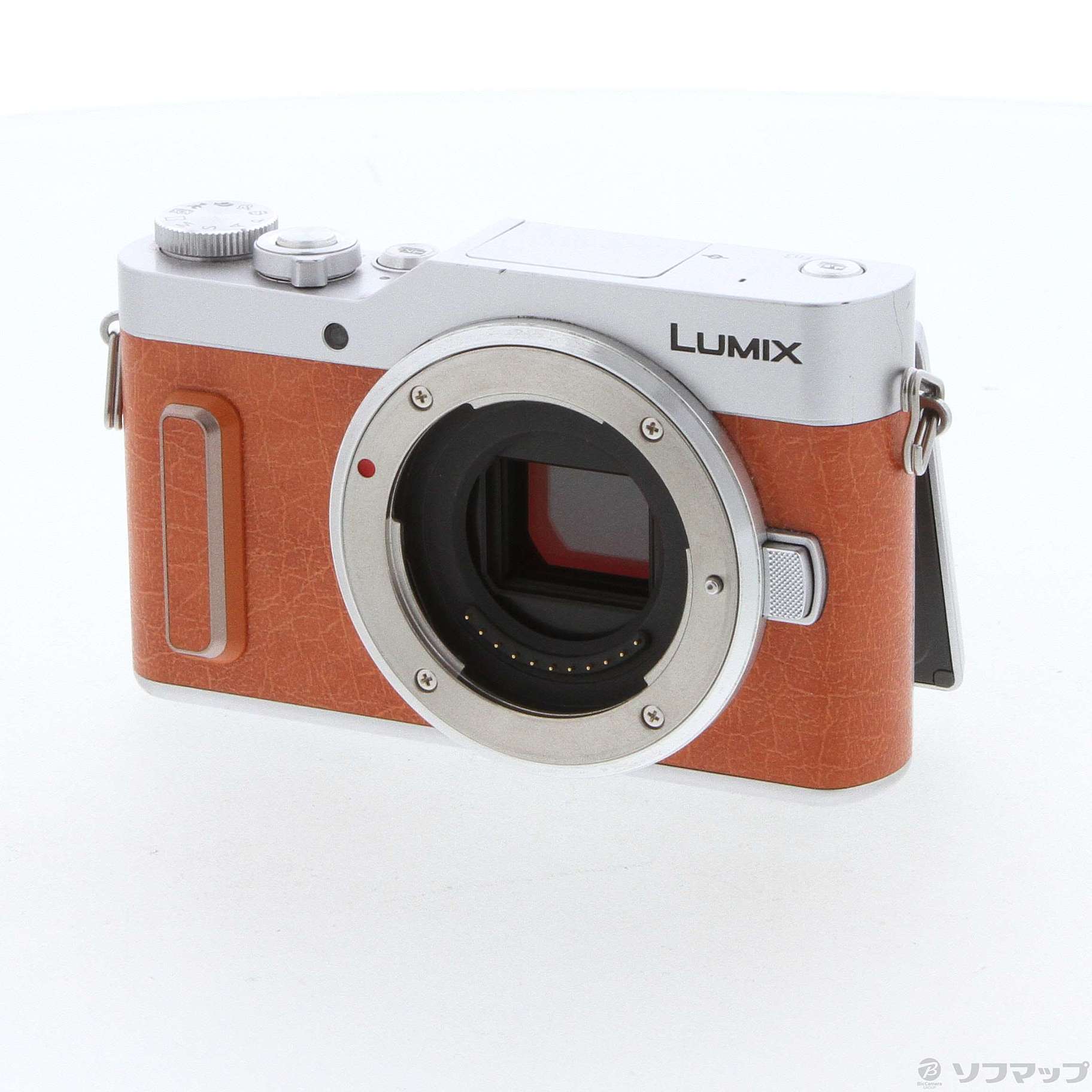 中古】LUMIX DC-GF10 ボディ オレンジ [2133045330240] - 法人専用