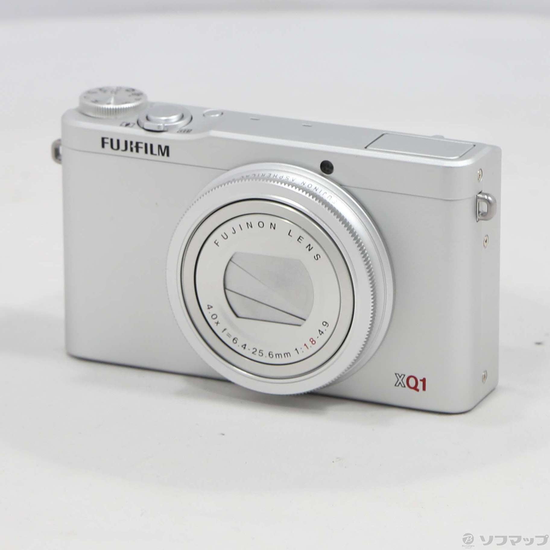 中古】FUJIFILM XQ1 (1200万画素／4倍／シルバー／SDXC) FX-XQ1S