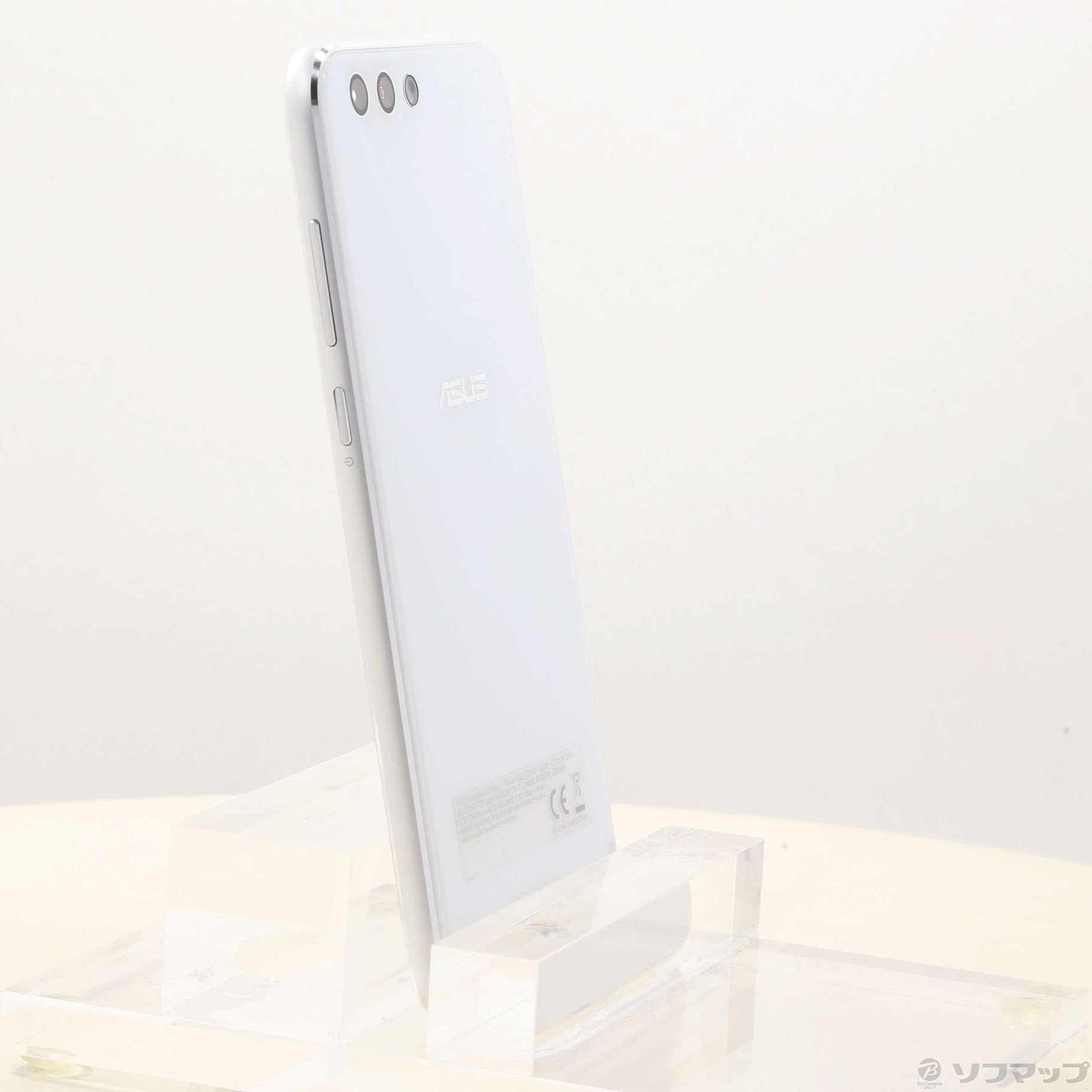 中古】ZenFone 4 カスタマイズ 64GB ムーンライトホワイト ZE554KL 