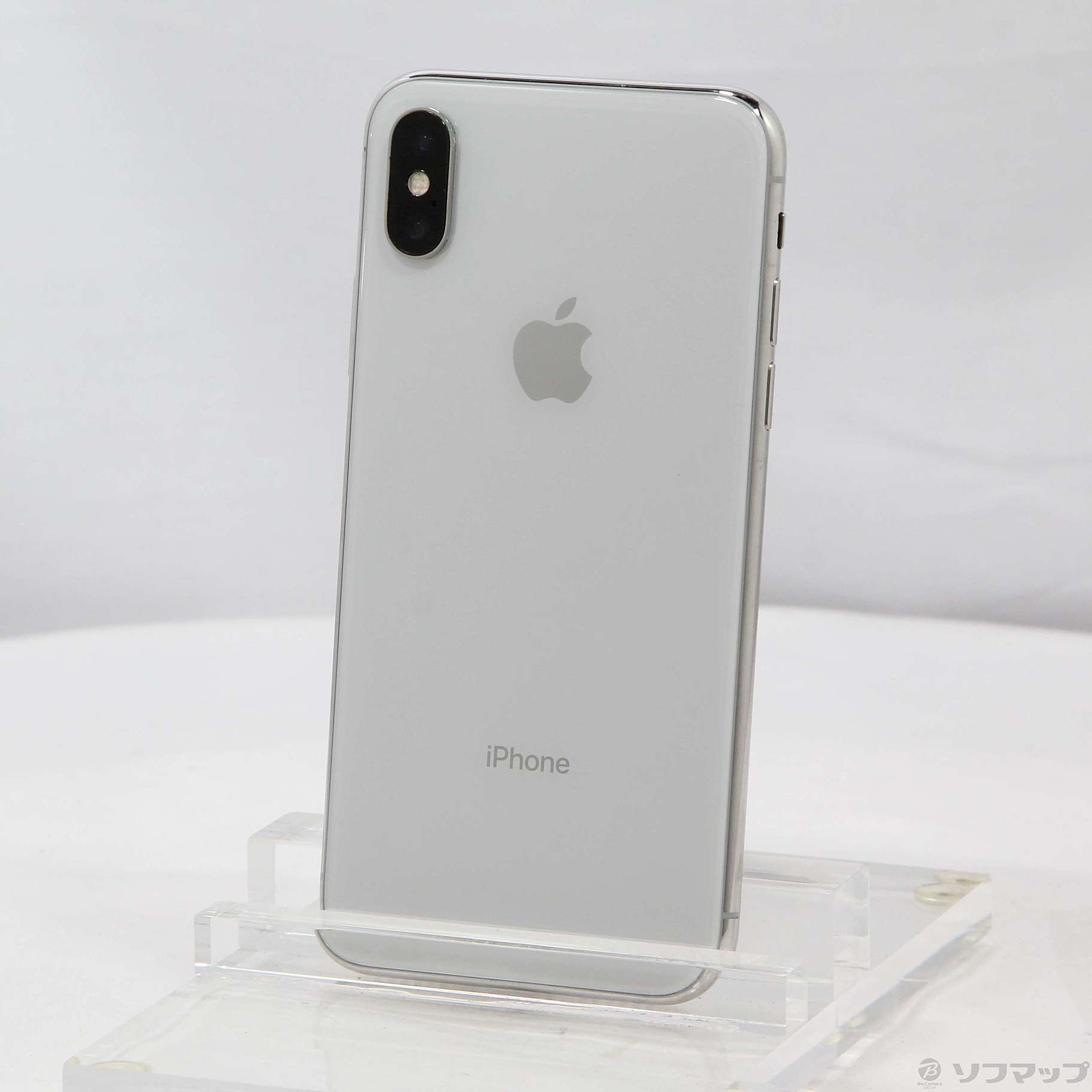 中古】iPhoneX 64GB シルバー MQAY2J／A SIMフリー [2133045333487