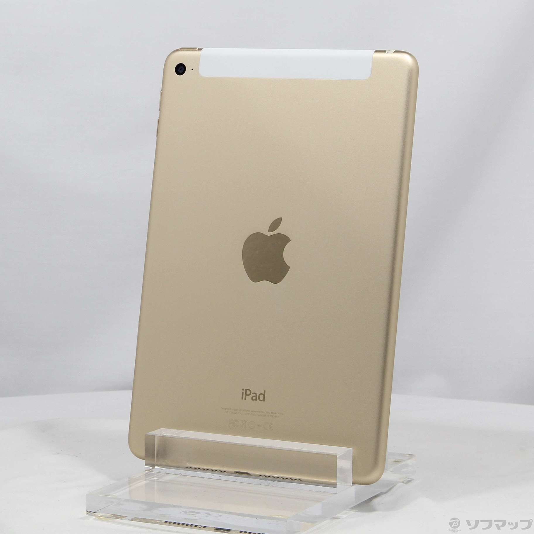 中古】iPad mini 4 128GB ゴールド MK782J／A auロック解除SIMフリー