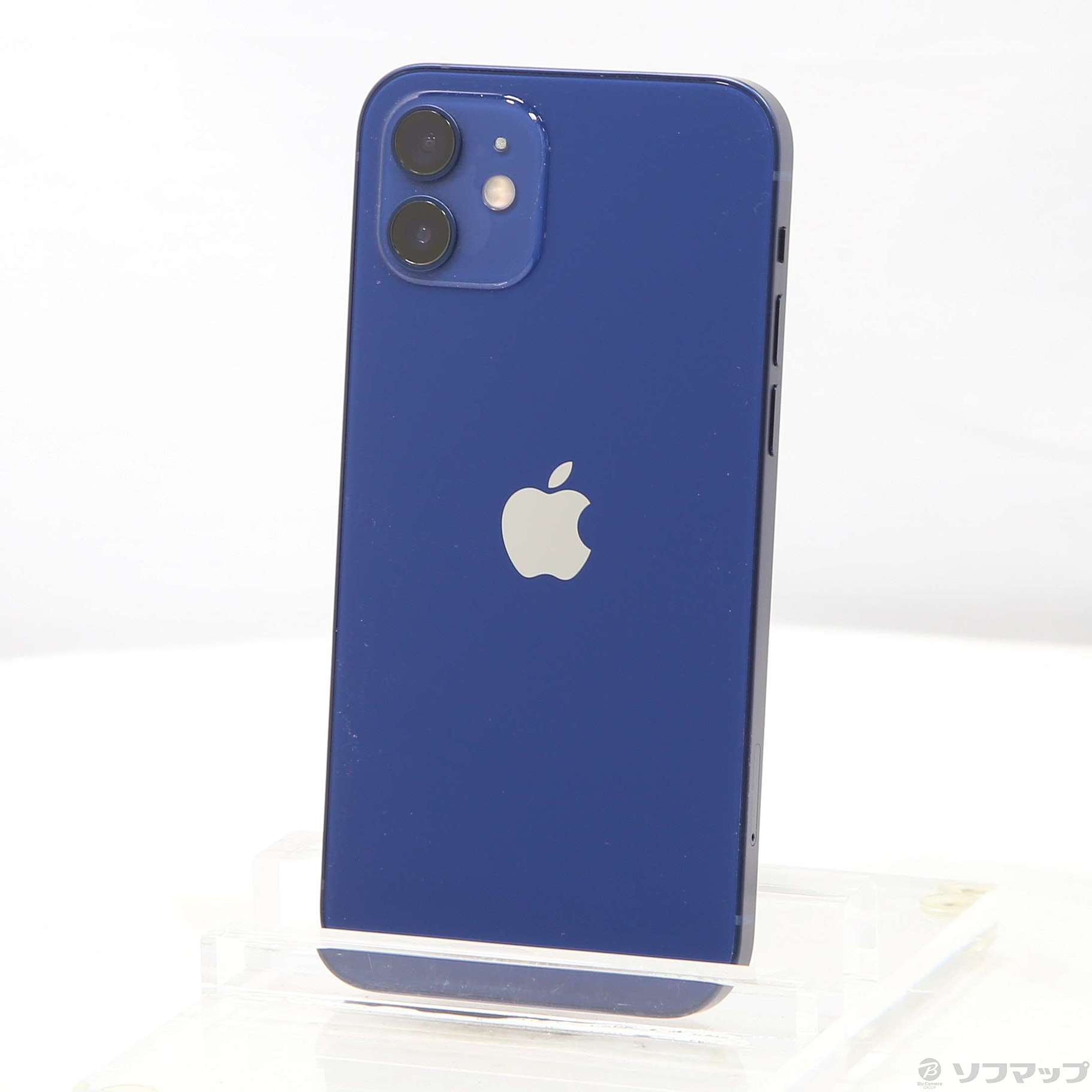 中古】iPhone12 64GB ブルー MGHR3J／A SIMフリー [2133045364153