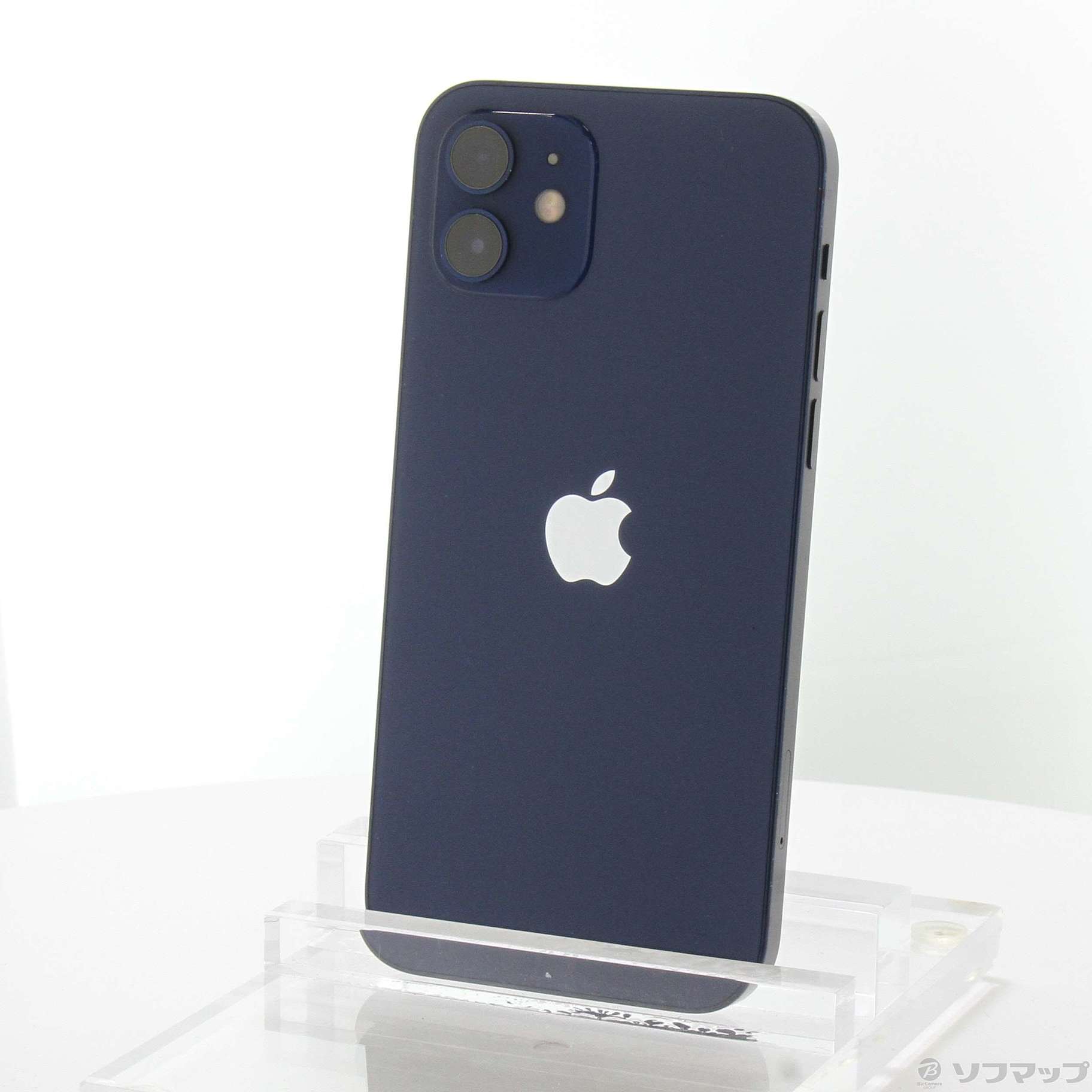 中古】iPhone12 64GB ブルー MGHR3J／A SIMフリー [2133045366157