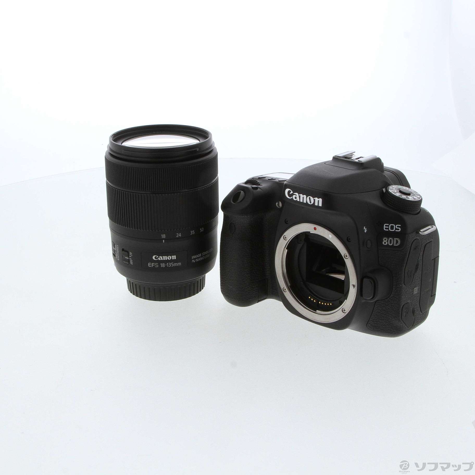 中古】EOS 80D EF-S18-135 IS USM レンズキット [2133045369417