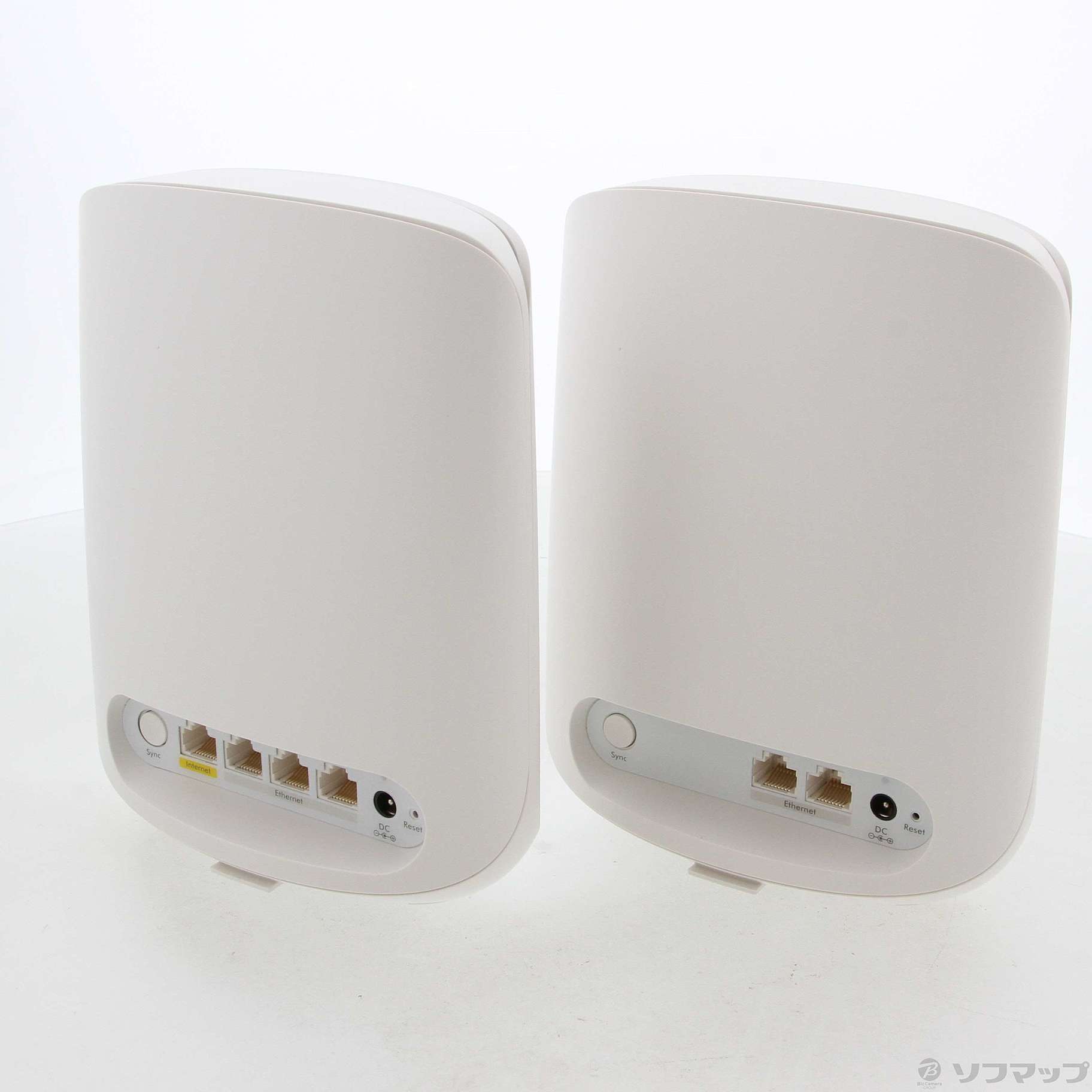 中古】Orbi WiFi 6 Micro RBK352-100JPS ルーター／サテライト 2台