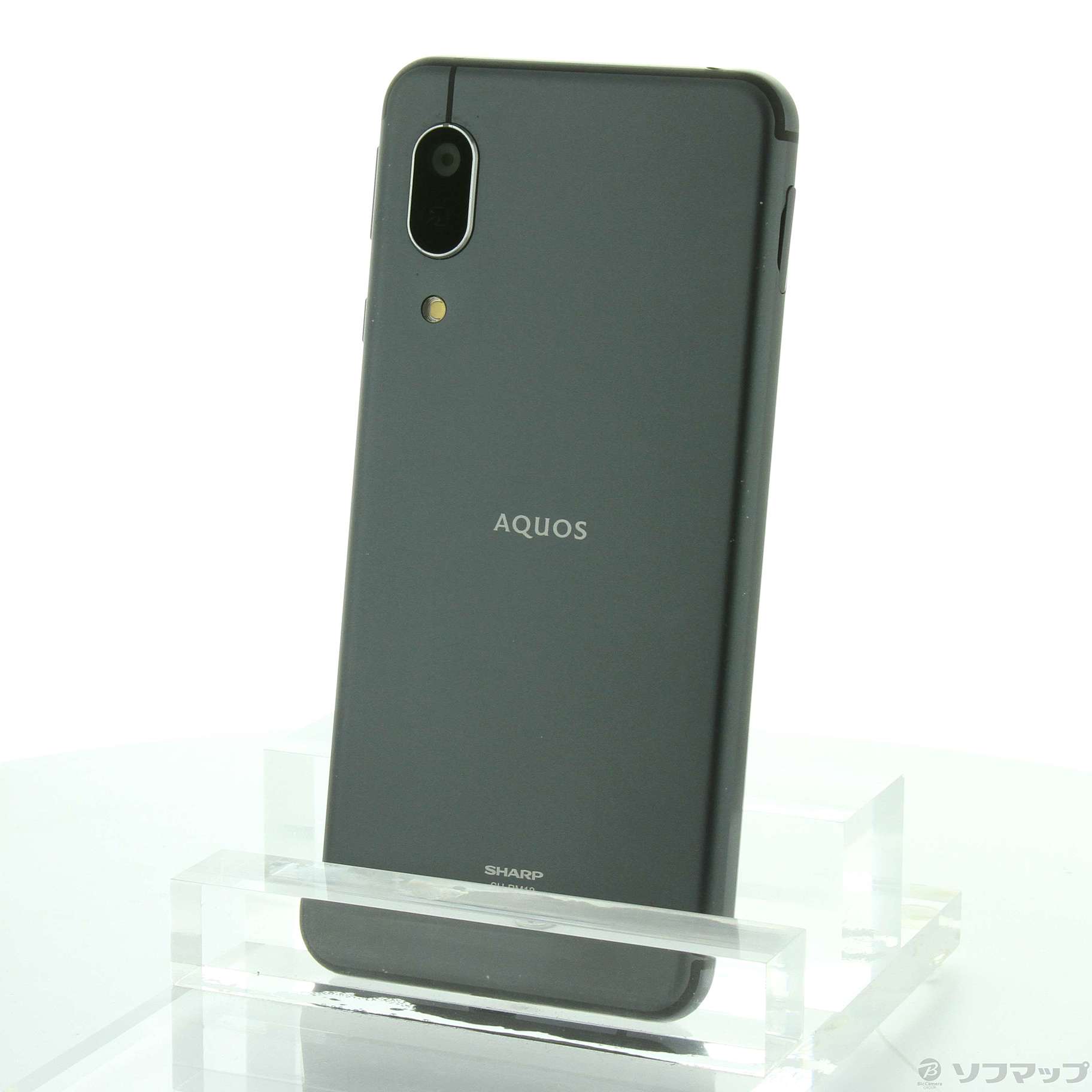 中古】AQUOS sense3 lite 楽天版 64GB ブラック SH-RM12 SIMフリー ...
