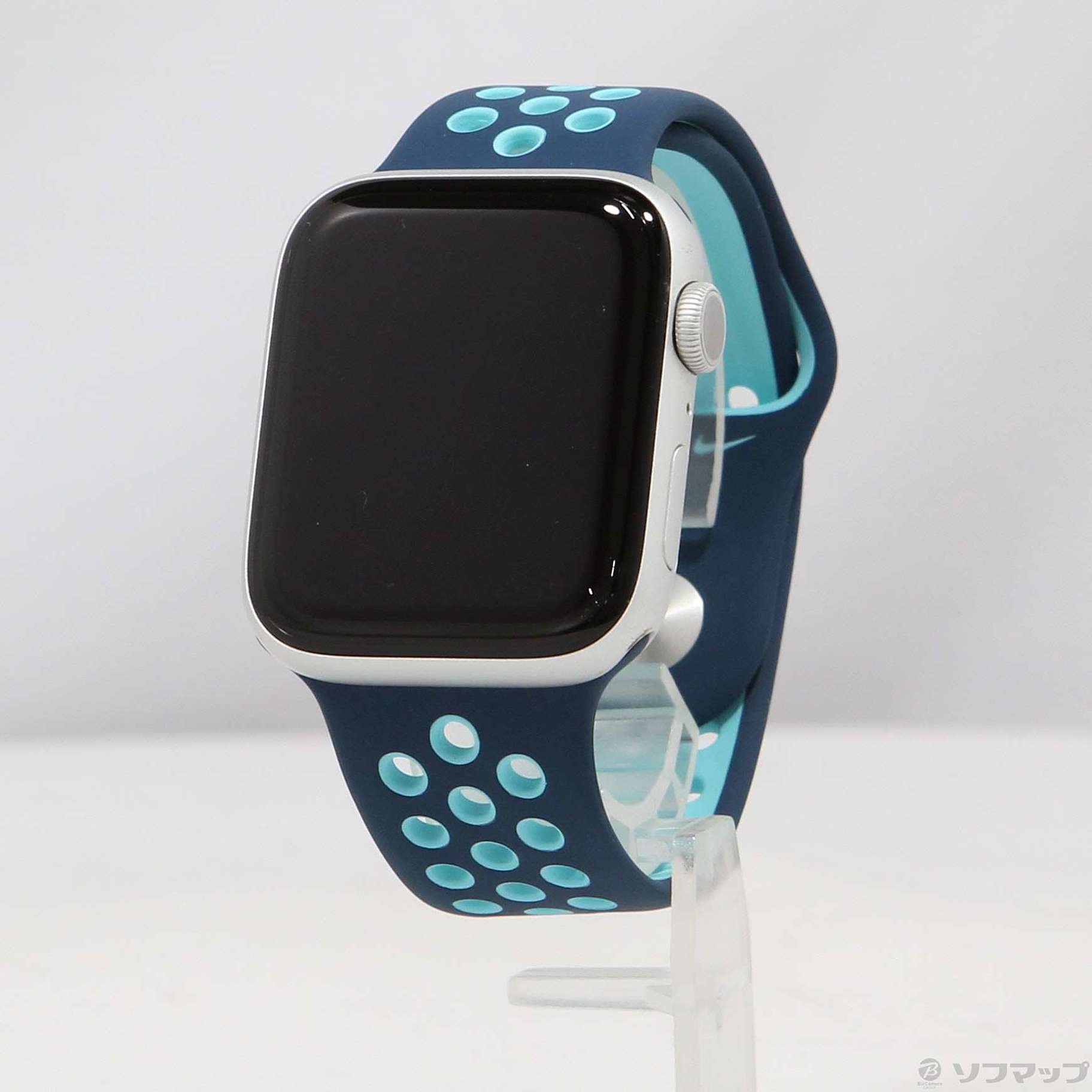 中古】Apple Watch Series 5 Nike GPS 44mm シルバーアルミニウム