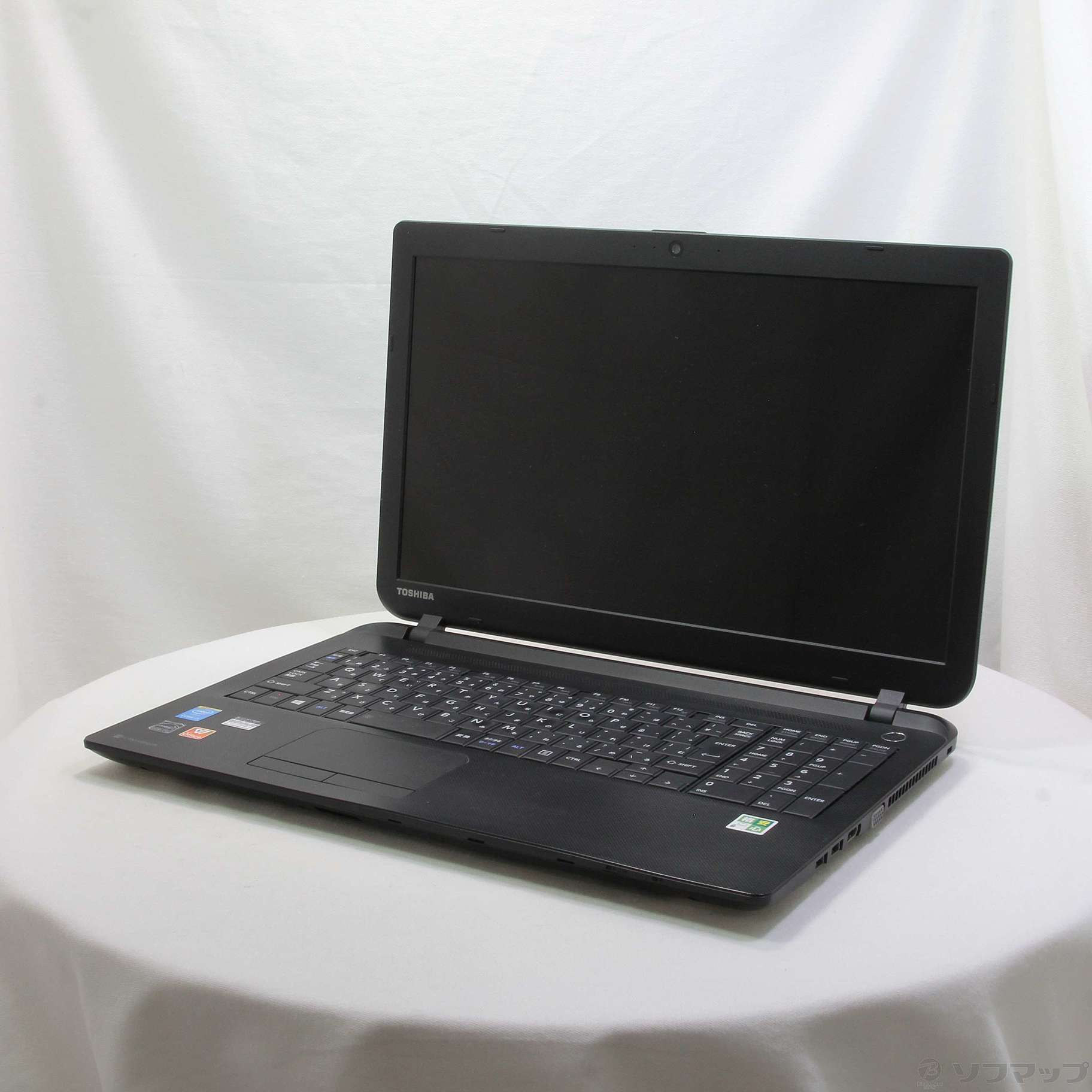 【中古】格安安心パソコン dynabook Satellite B25／23MB PB25-23MSXBW ブラック ...