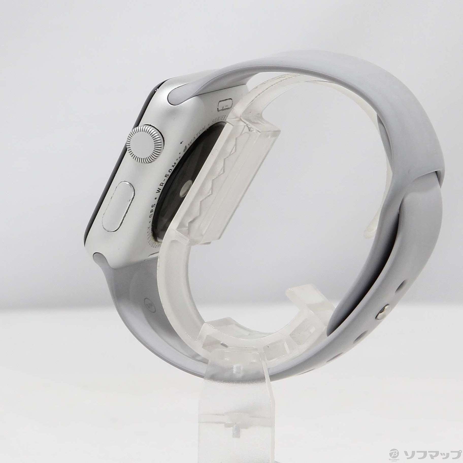 Apple Watch Series 3 GPS 42mm シルバーアルミニウムケース フォッグスポーツバンド